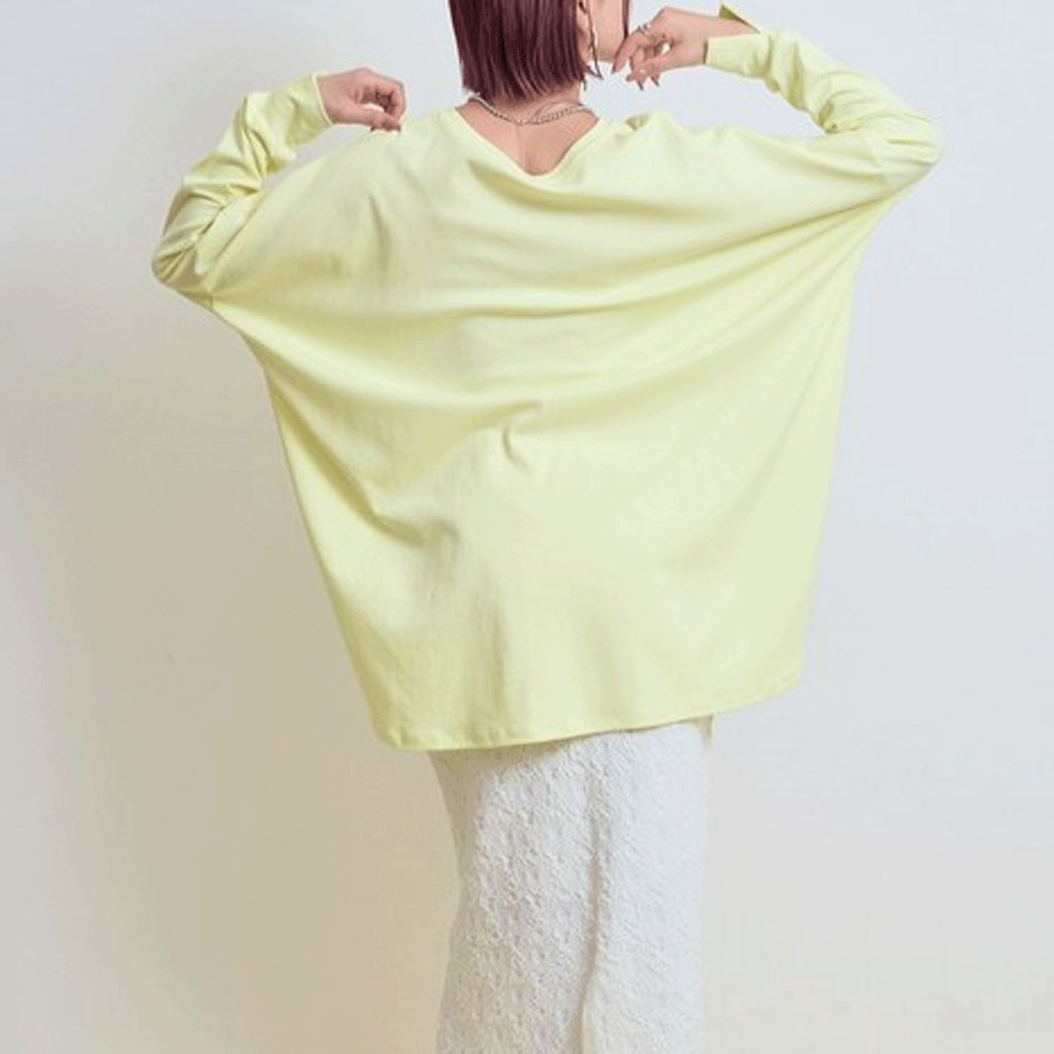 LHELBIE ハンドロゴポンチョロンT - 画像18