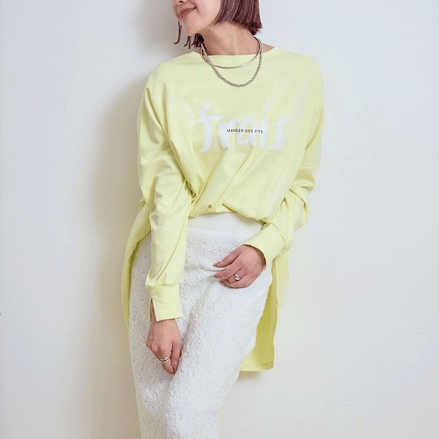 LHELBIE ハンドロゴポンチョロンT - 画像19