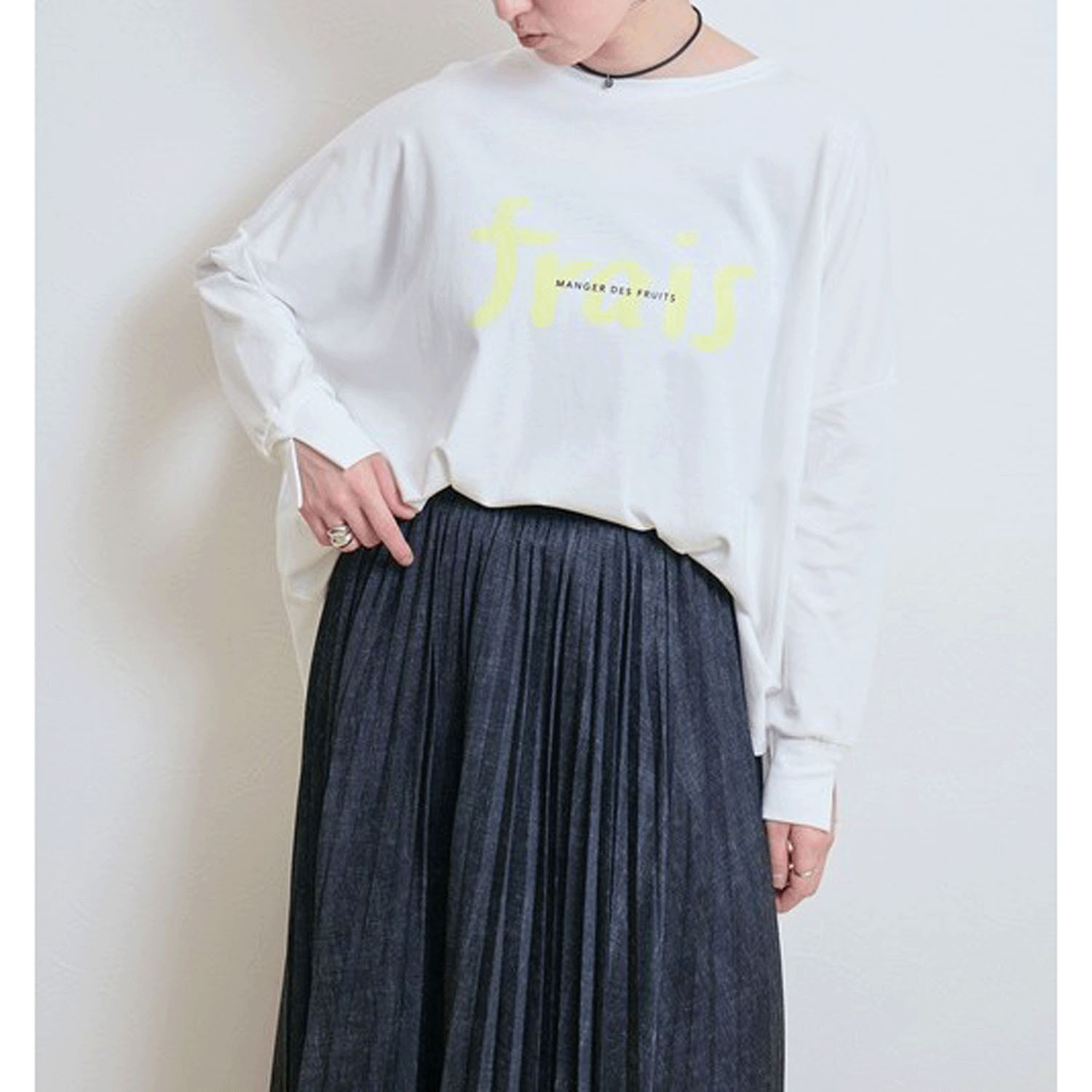 LHELBIE ハンドロゴポンチョロンT - 画像3