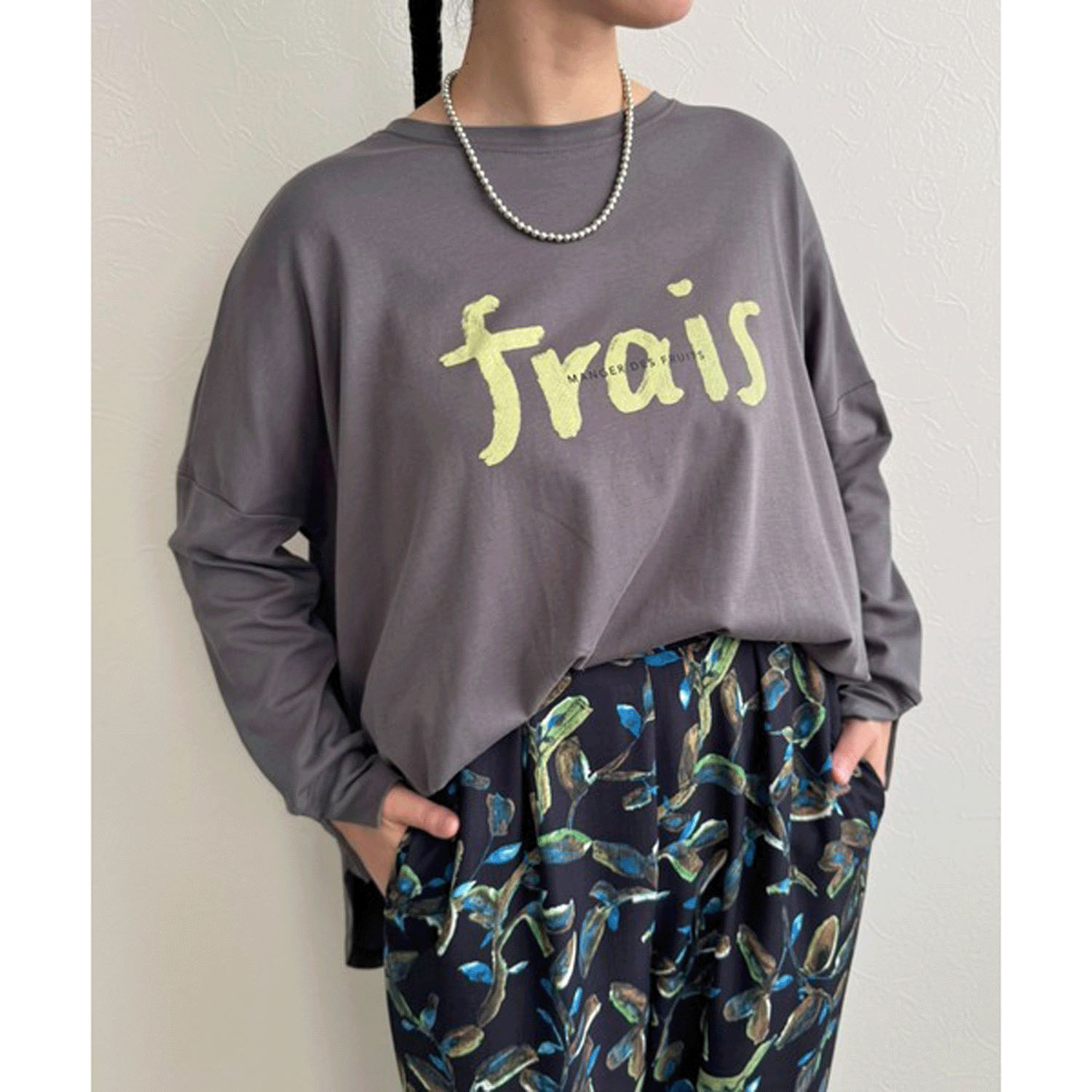 LHELBIE ハンドロゴポンチョロンT - 画像9