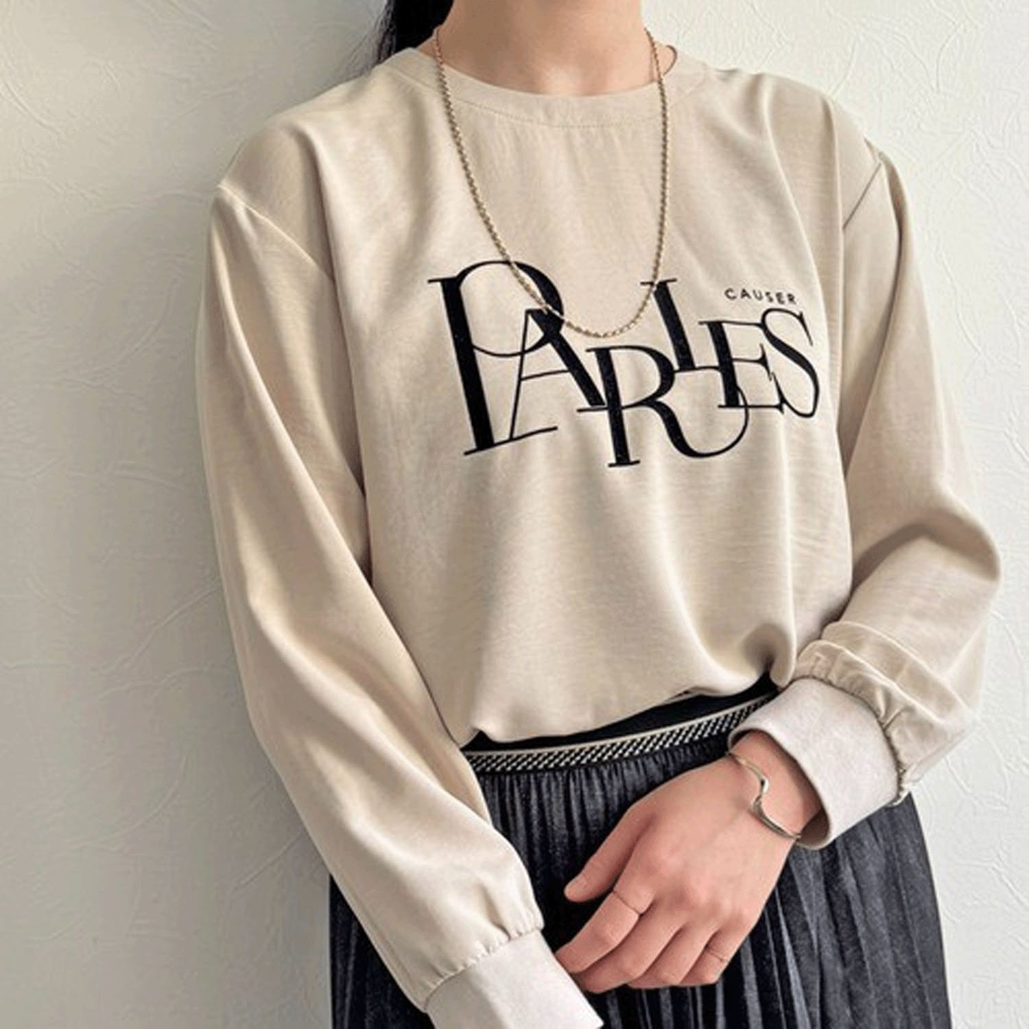 LHELBIE ブラウスロゴロンT - 画像20