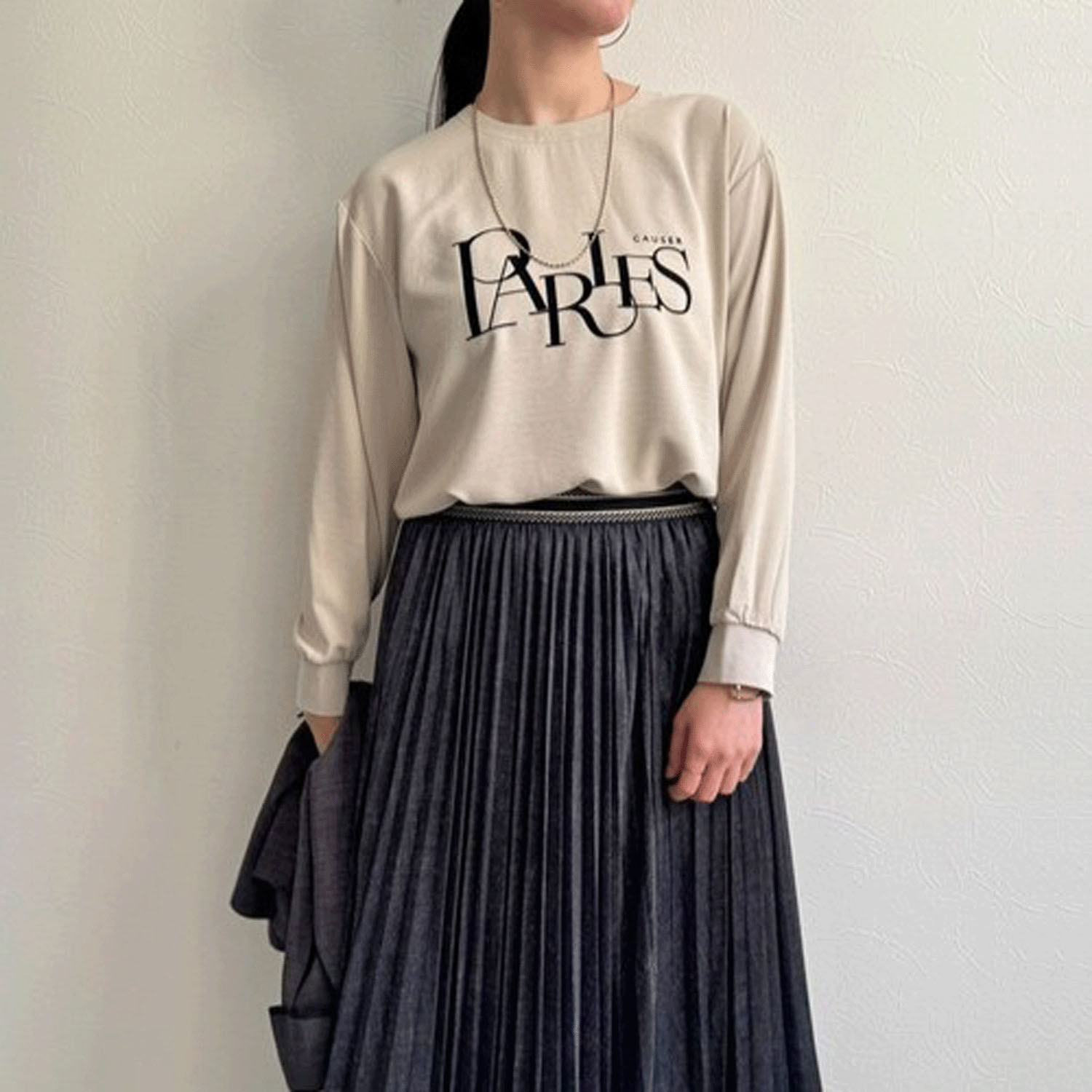 LHELBIE ブラウスロゴロンT - 画像21