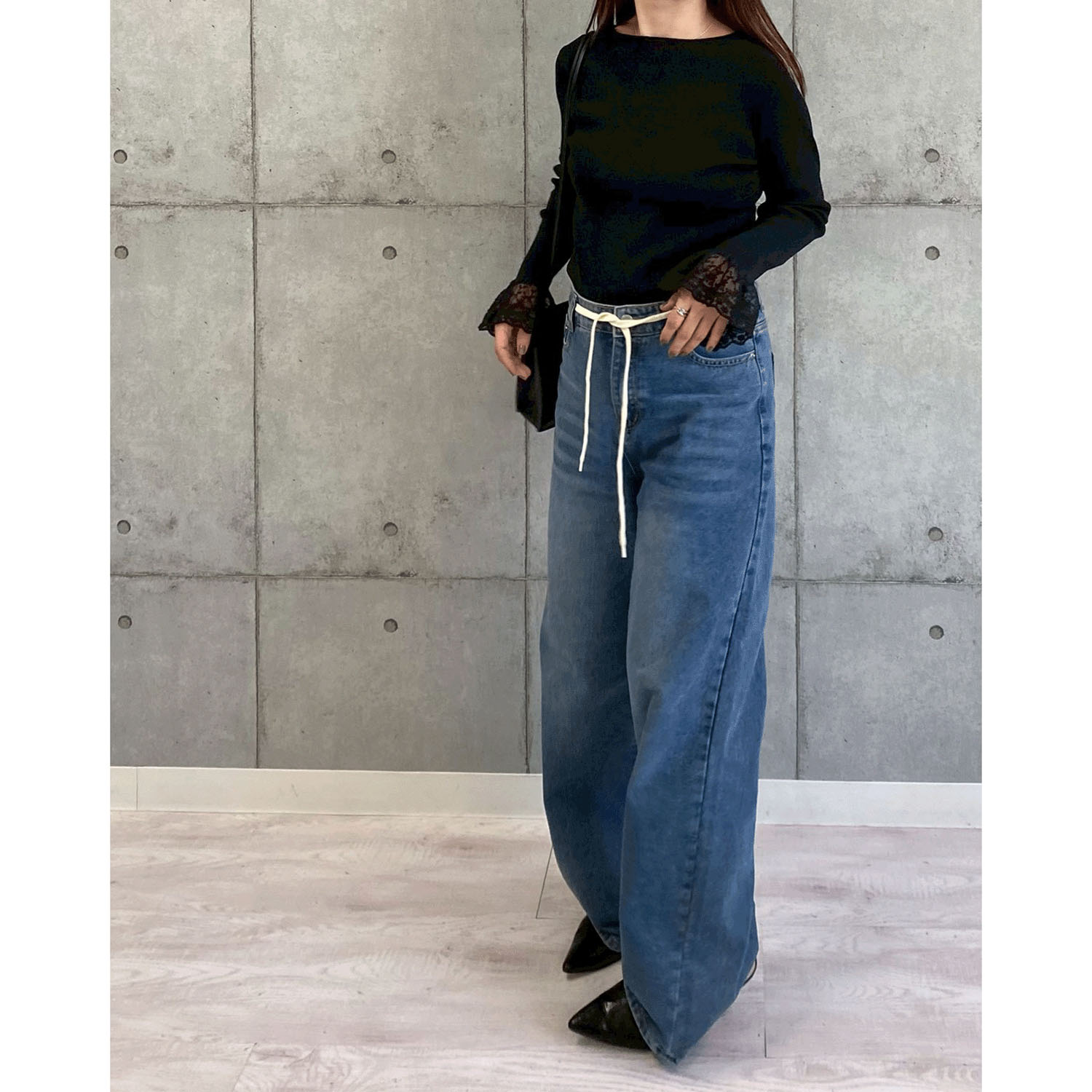 ROSIEE 袖レースリブニット - 画像20