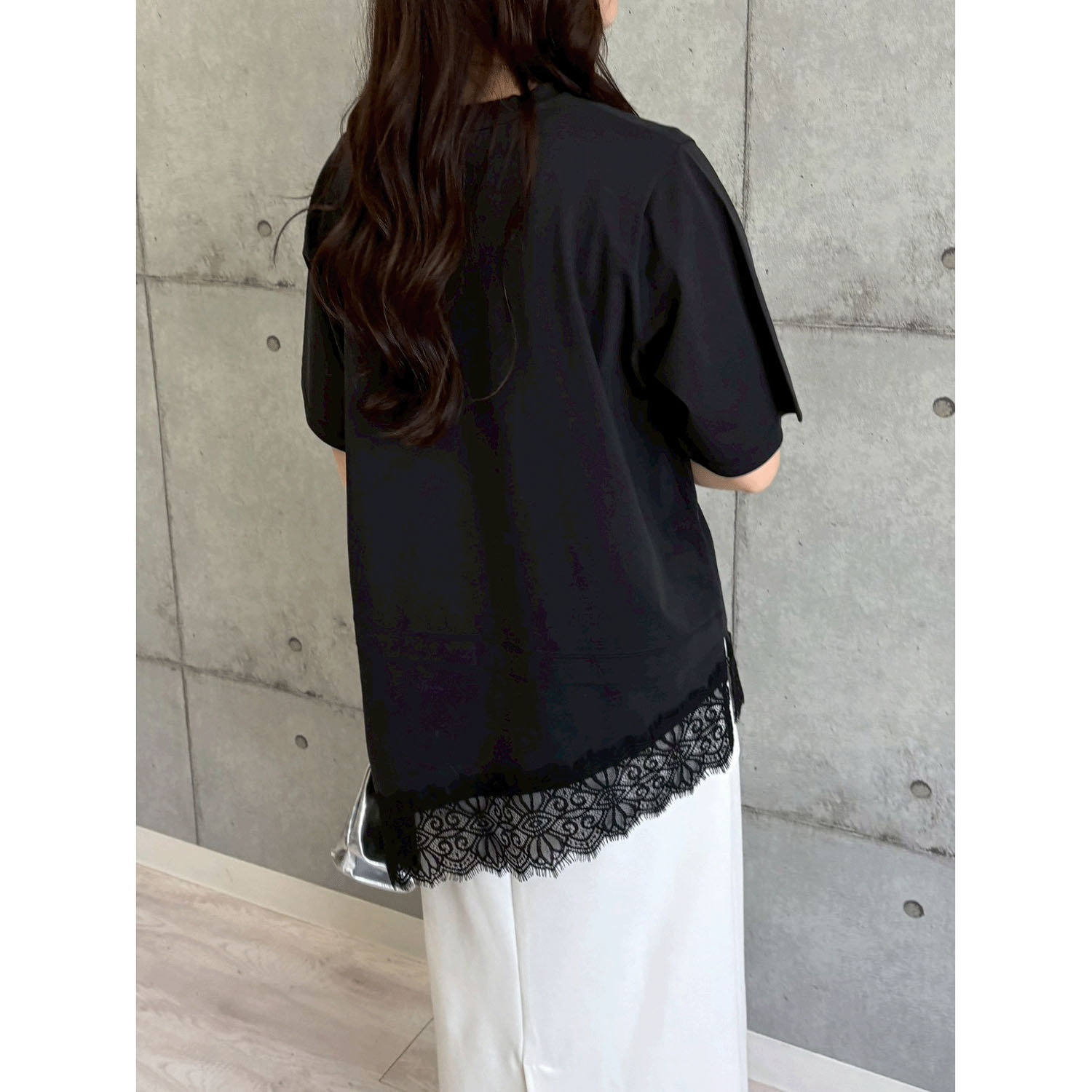 ROSIEE 裾レースアシメデザインTOPS - 画像19