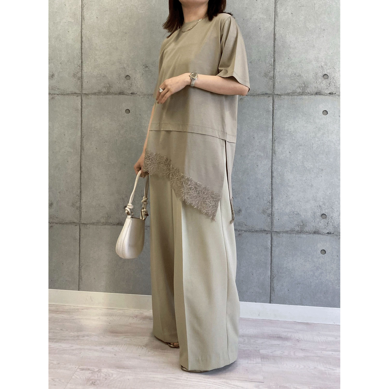 ROSIEE 裾レースアシメデザインTOPS - 画像23