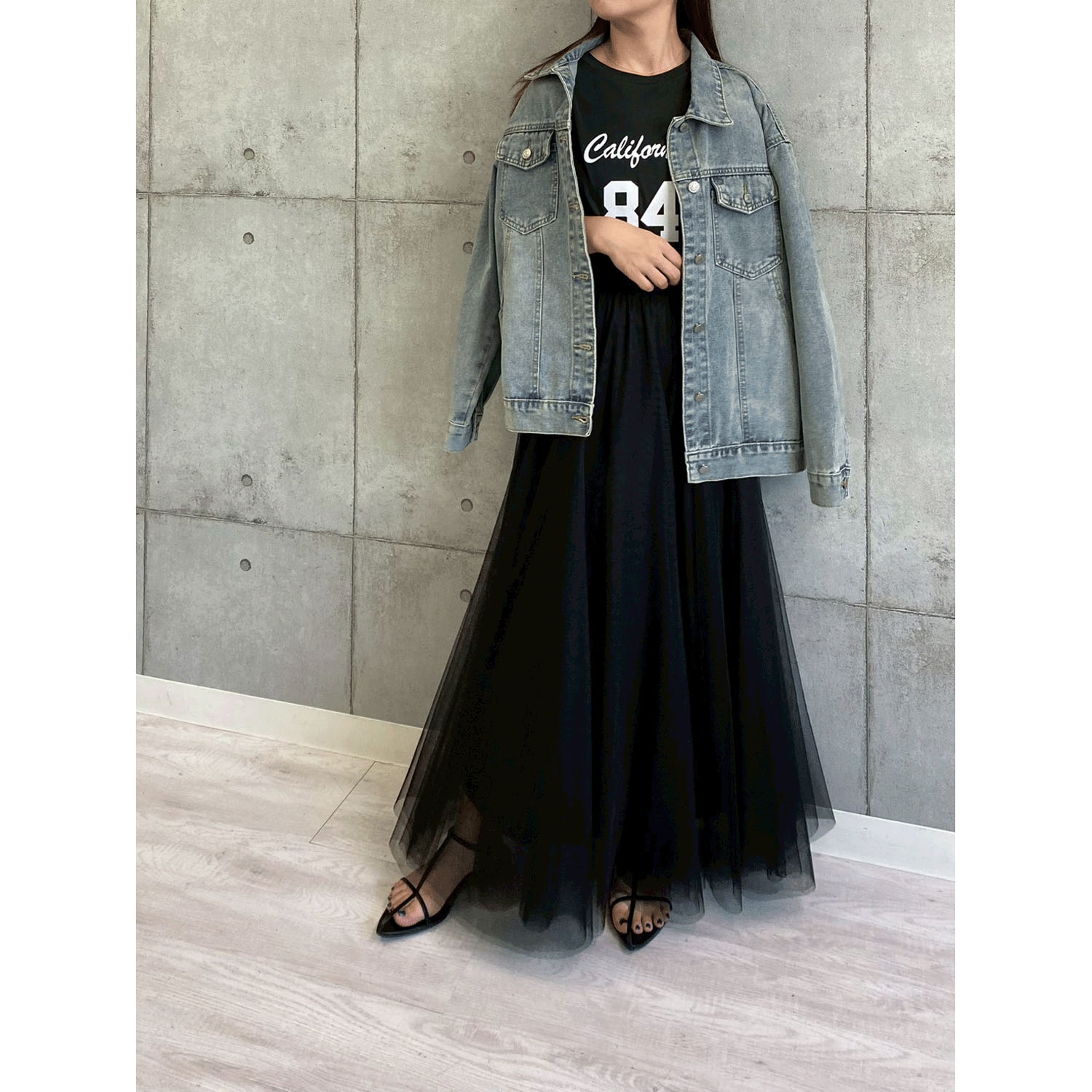 ROSIEE オーバーサイズポケットデニムジャケット - 画像11