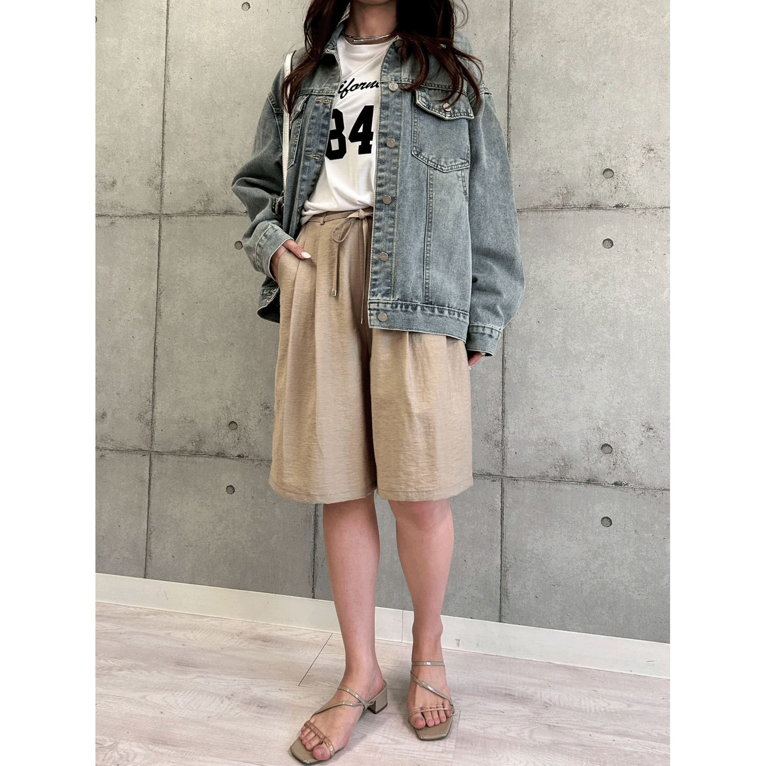 ROSIEE オーバーサイズポケットデニムジャケット - 画像13