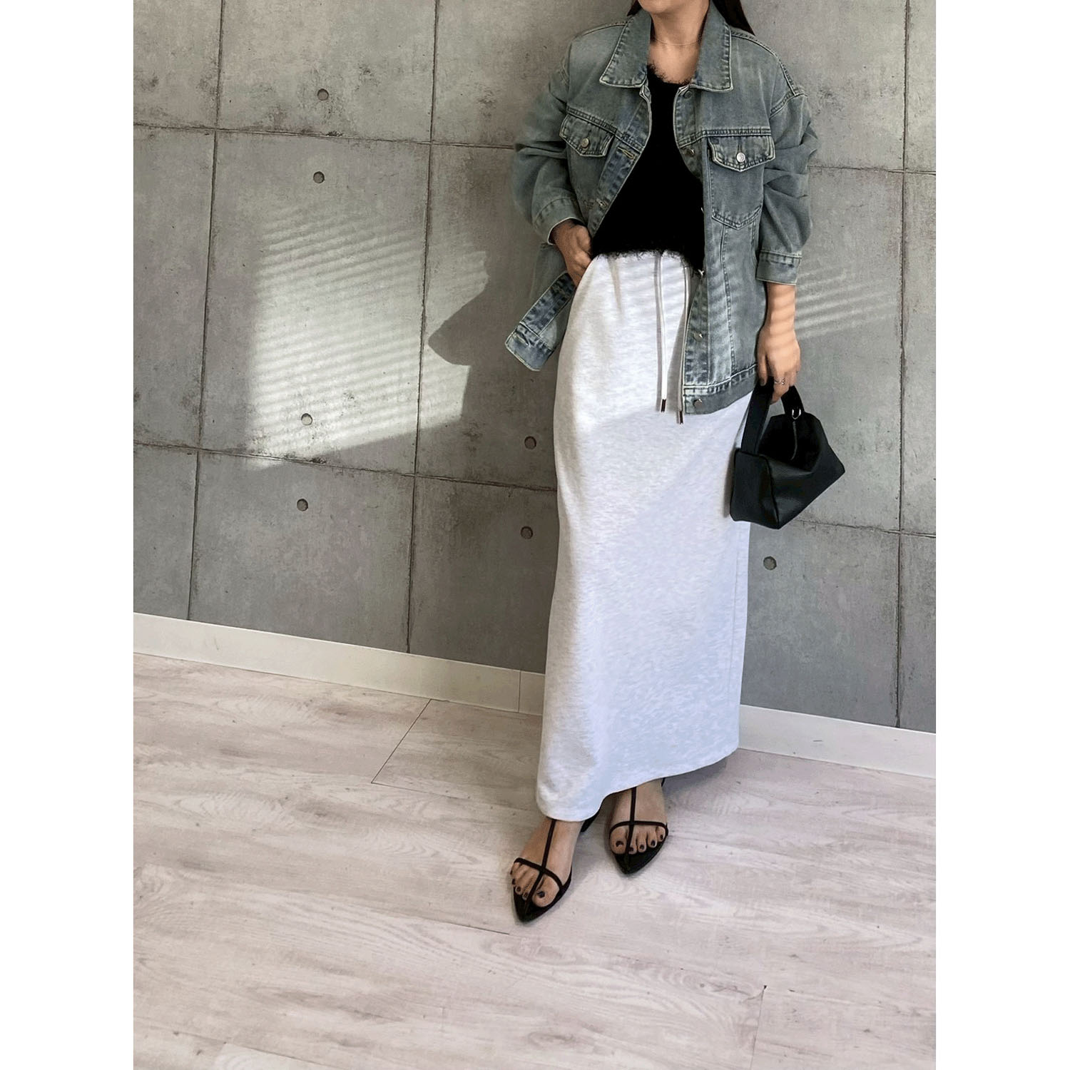 ROSIEE オーバーサイズポケットデニムジャケット - 画像10