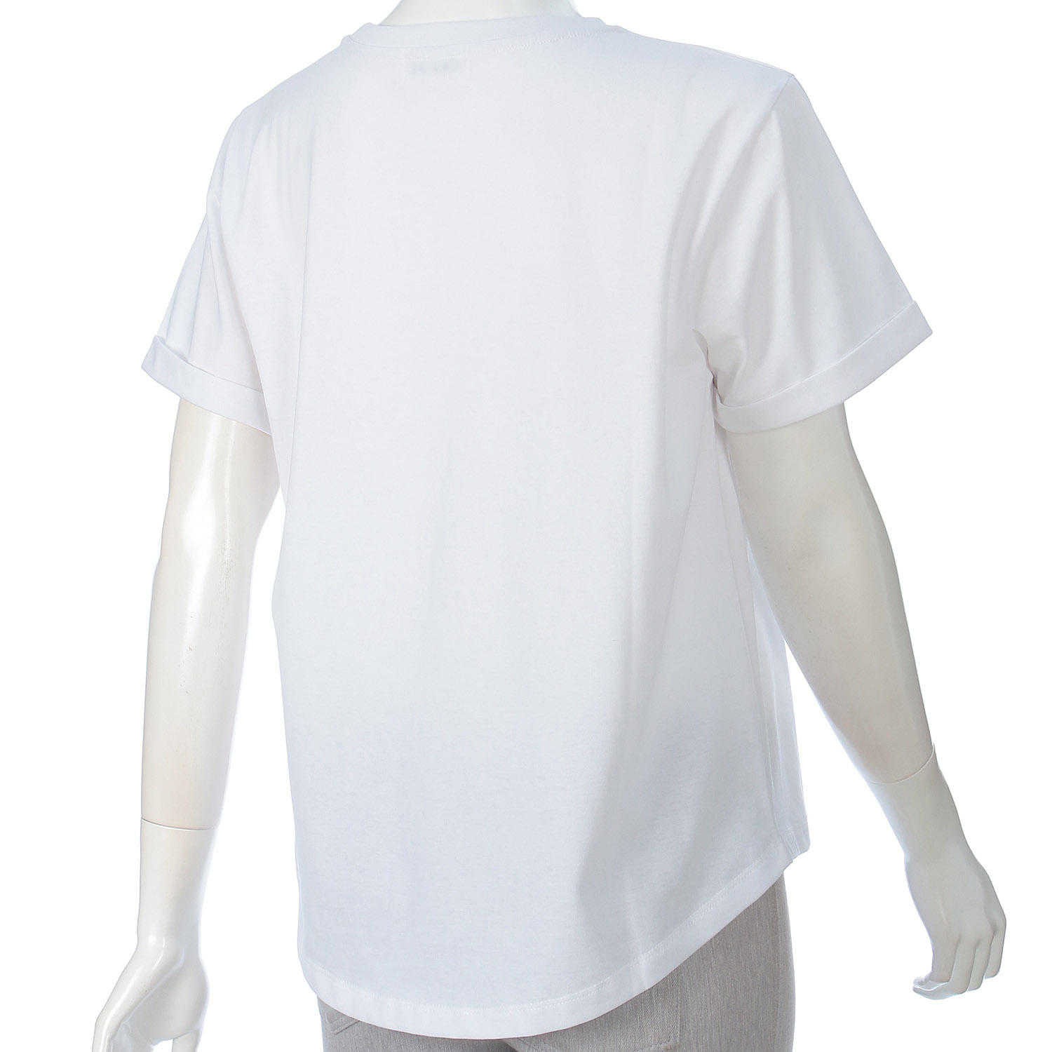 ROSIEE ハート刺繍×手書き風ロゴプリントTシャツ - 画像18