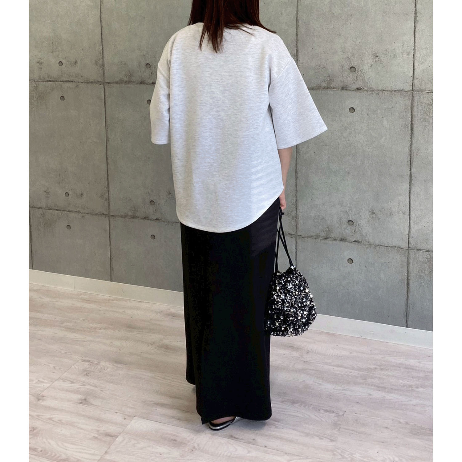 ROSIEE ソフトな風合いリブスカート - 画像5