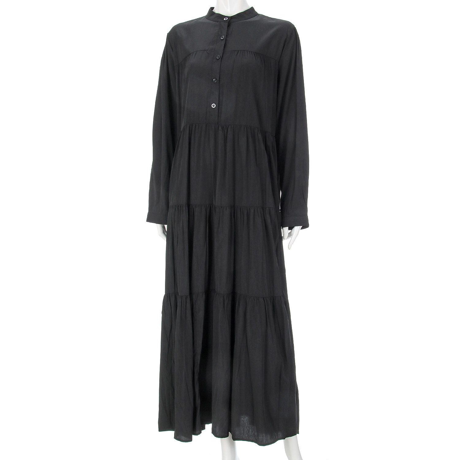 SEVEN SENSE ティアード切替ワンピース - 画像3