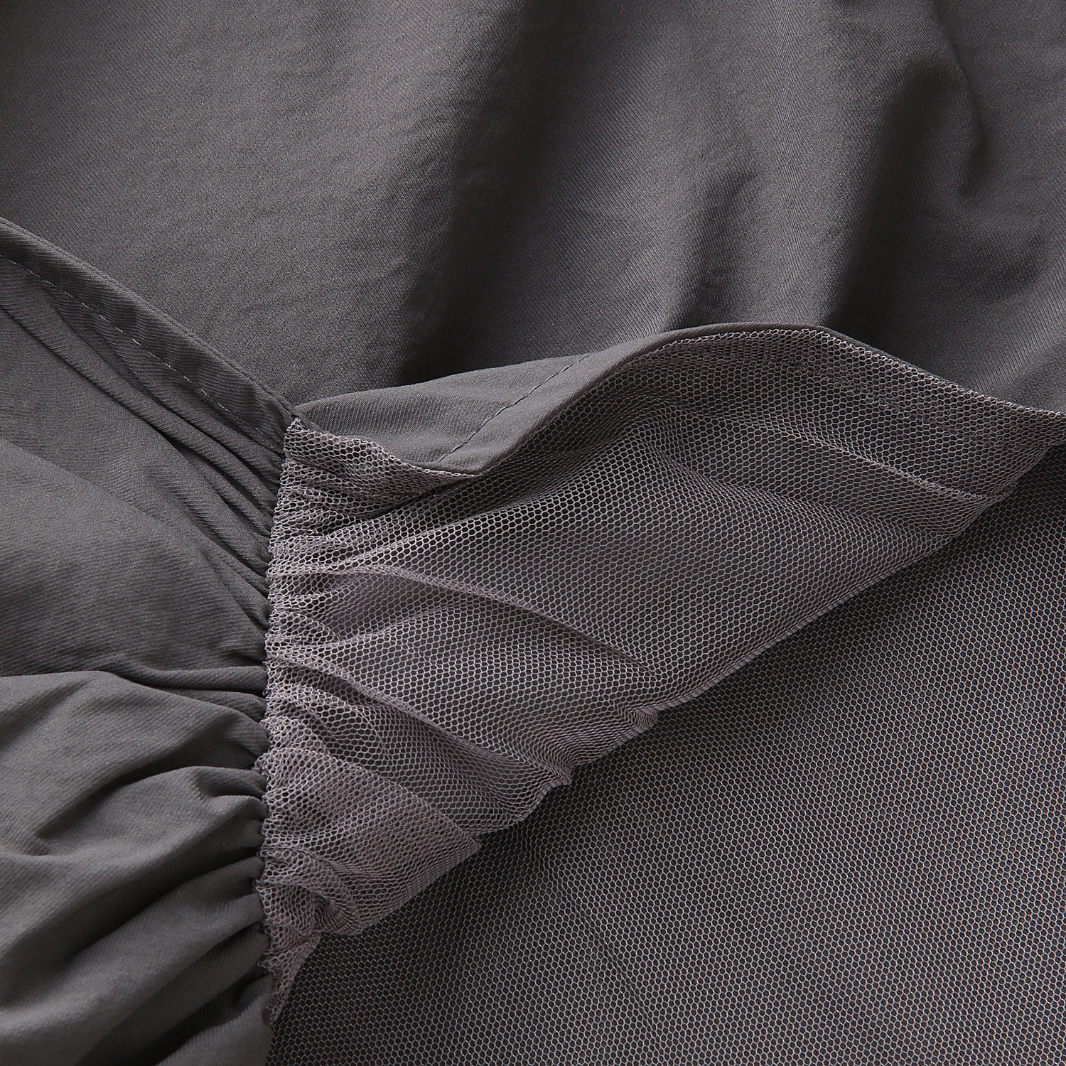 SEVEN SENSE アシメチュール重ねスカート - 画像4