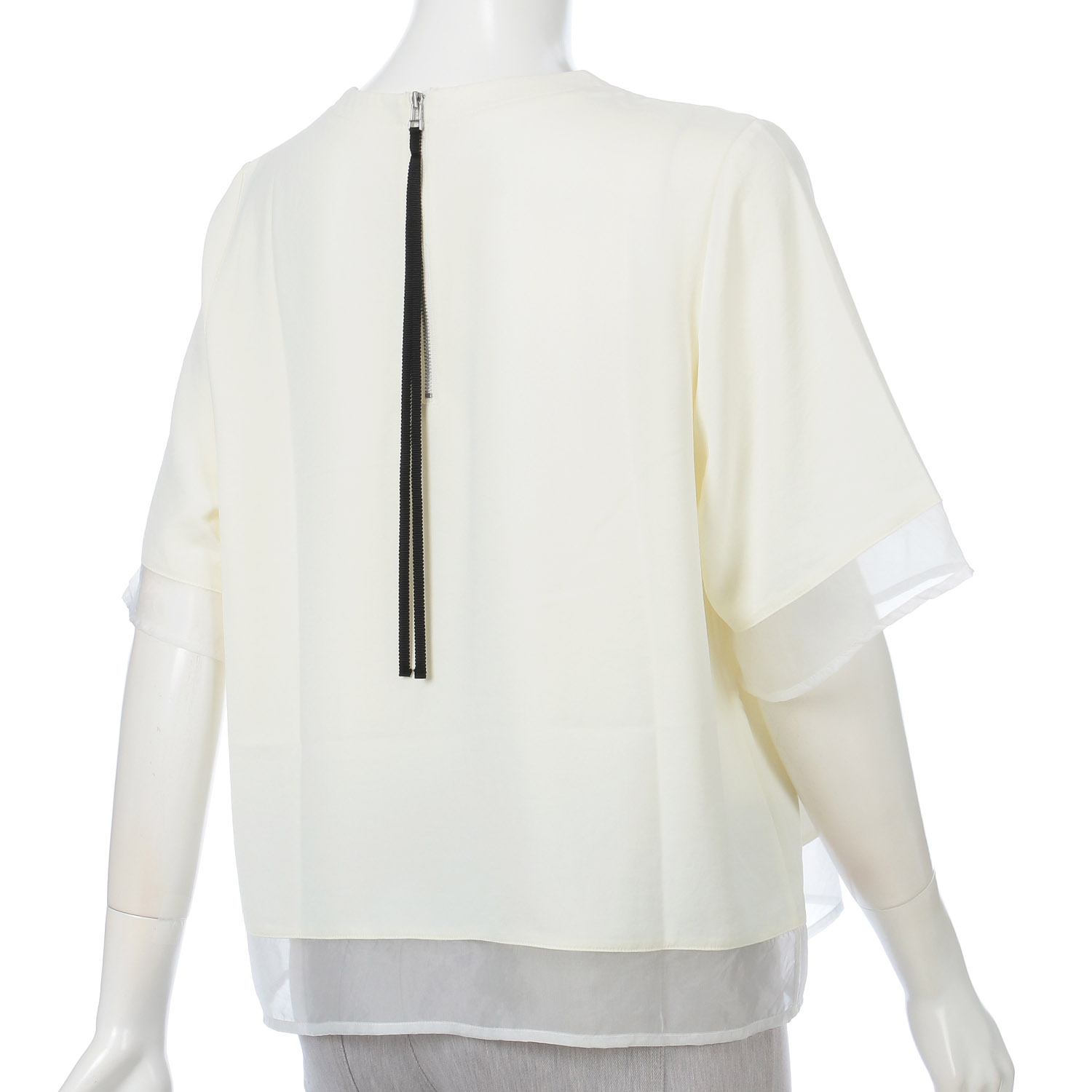 LHELBIE シアーミックスブラウスT - 画像2