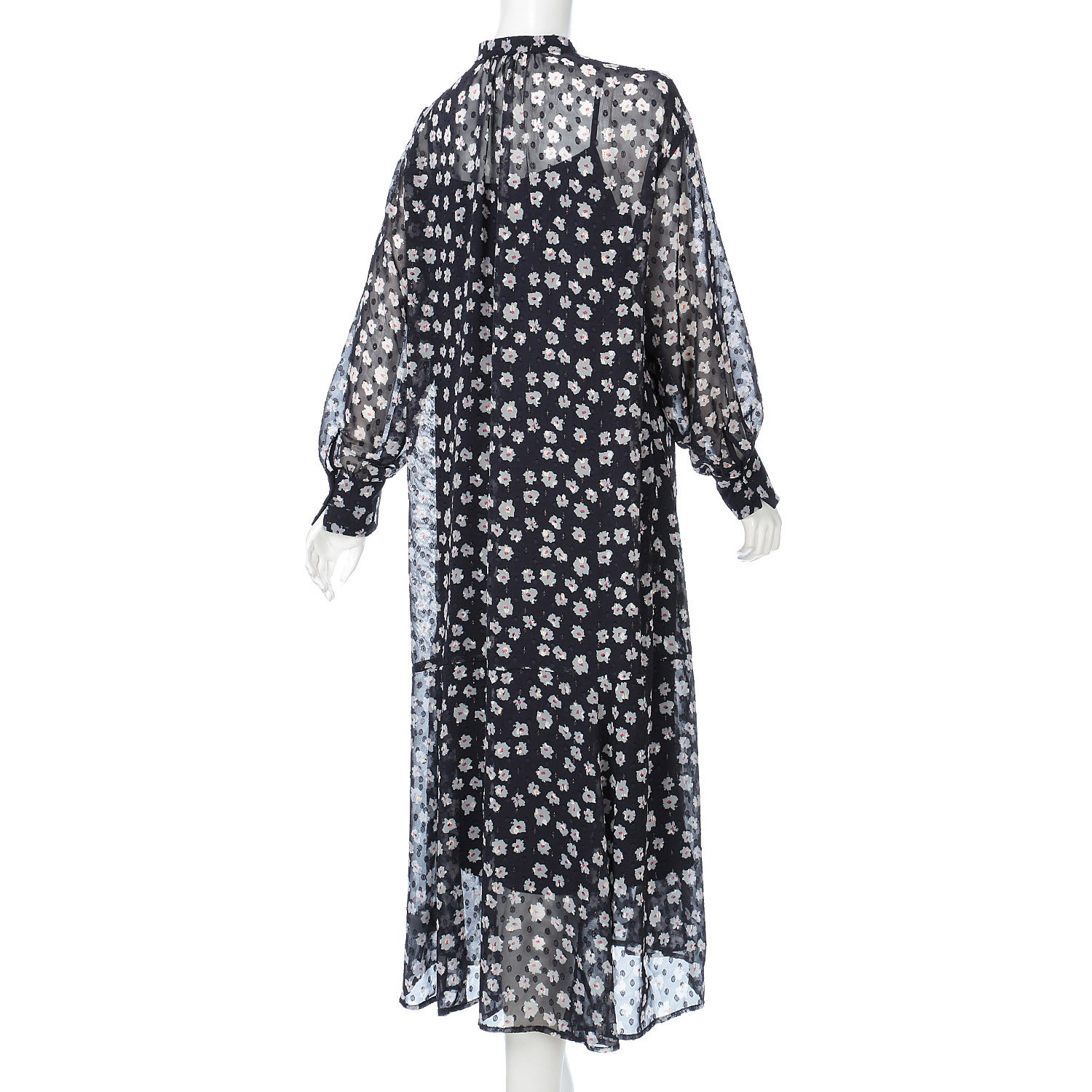 LHELBIE ラメシフォンワンピース - 画像4