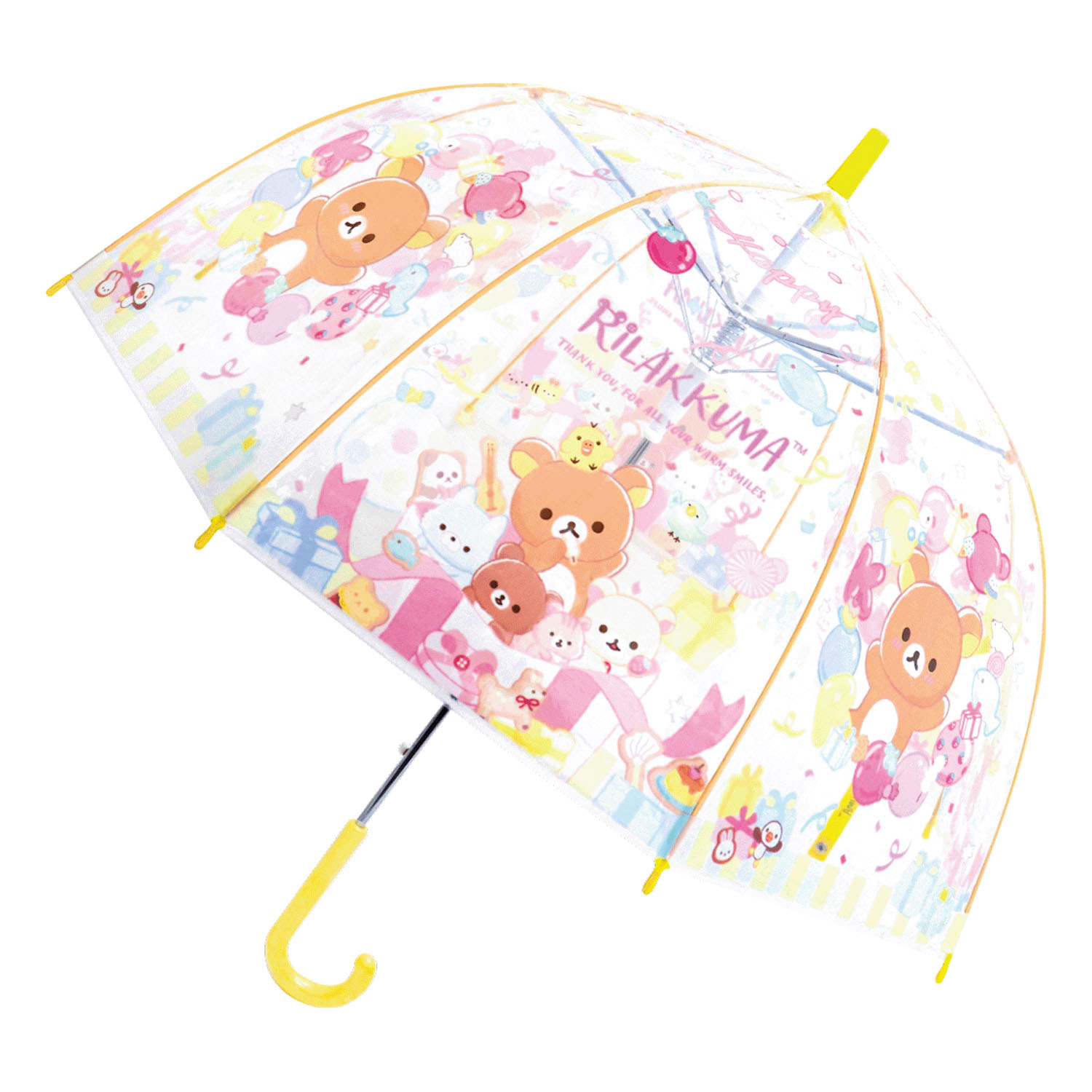 リラックマ 子供ビニール傘 パーティー - 画像1