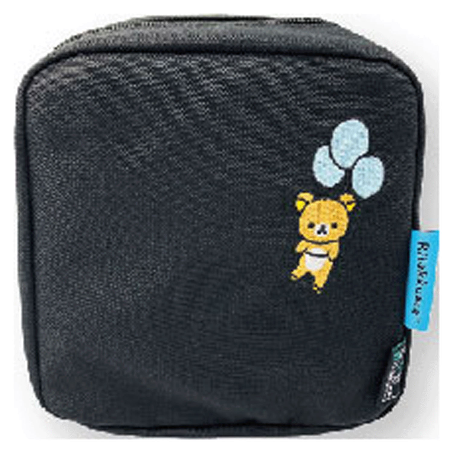 リラックマ スタンドポーチ RE－PET BK 「ふわっと風船」 - 画像1