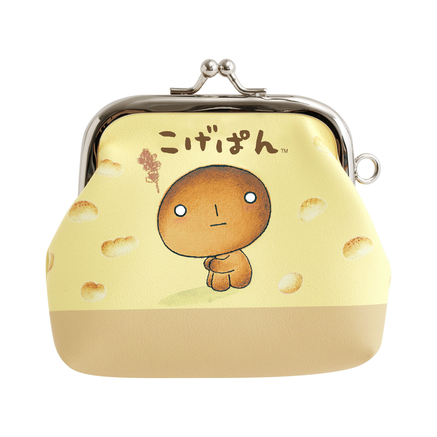 こげぱん  がま口コインケース - 画像1