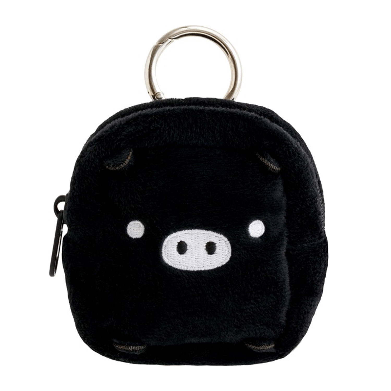 サンエックス サンエックスユニバース ぬいぐるみポーチ モノクロブー - 画像1