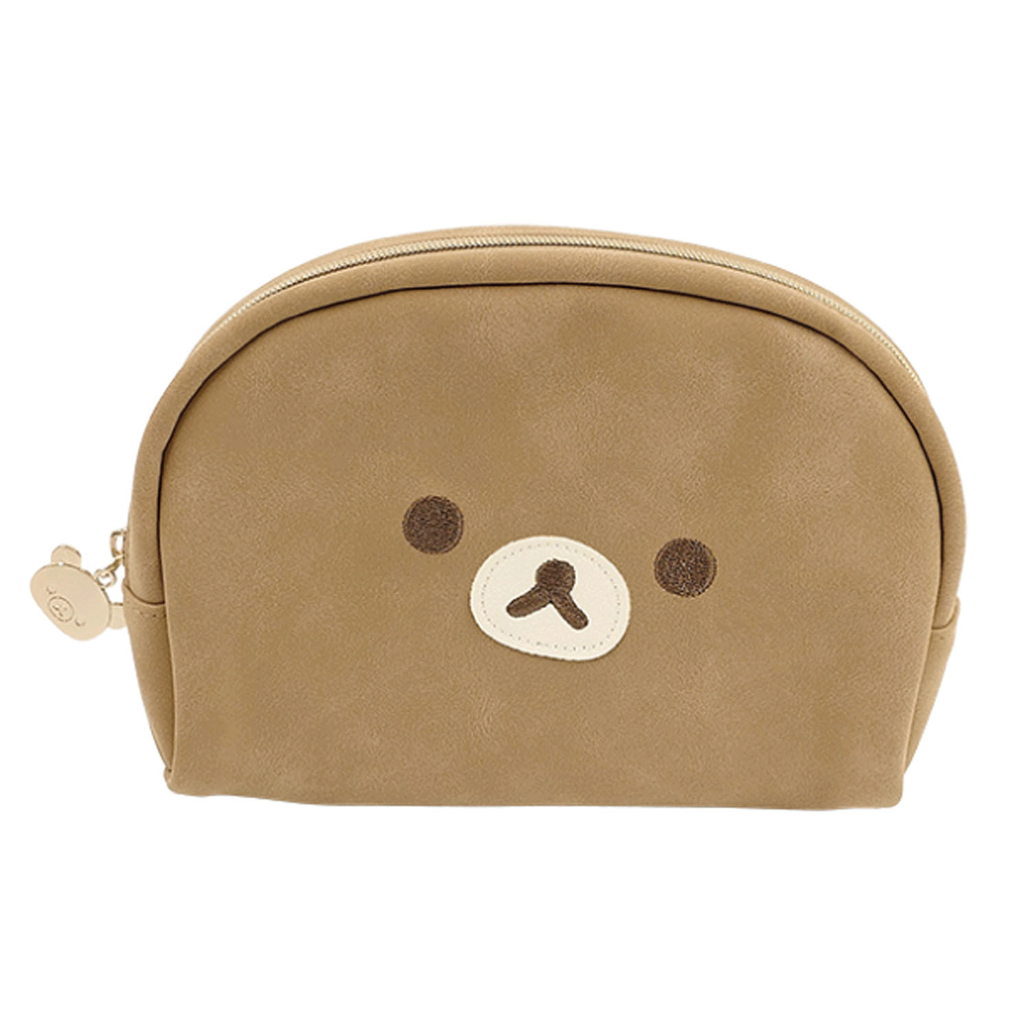 リラックマ ラウンドポーチ フェイスリラックマ - 画像1