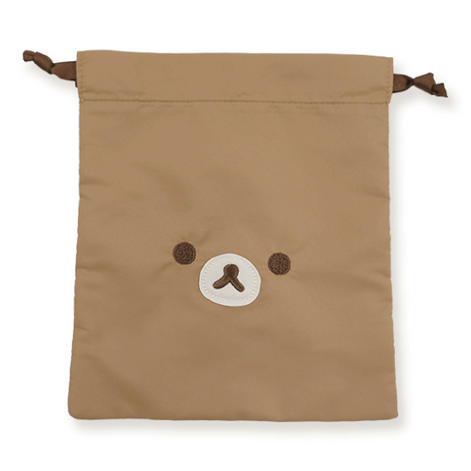 リラックマ 巾着 フェイスリラックマ - 画像1