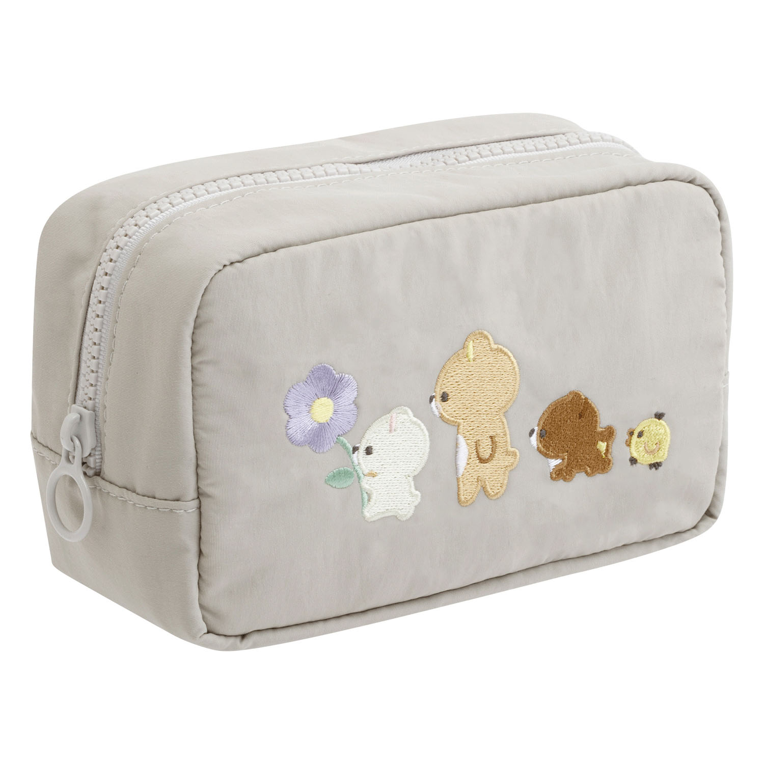 リラックマ ポーチ 「ベーシック リラックマ フラワー」 - 画像1