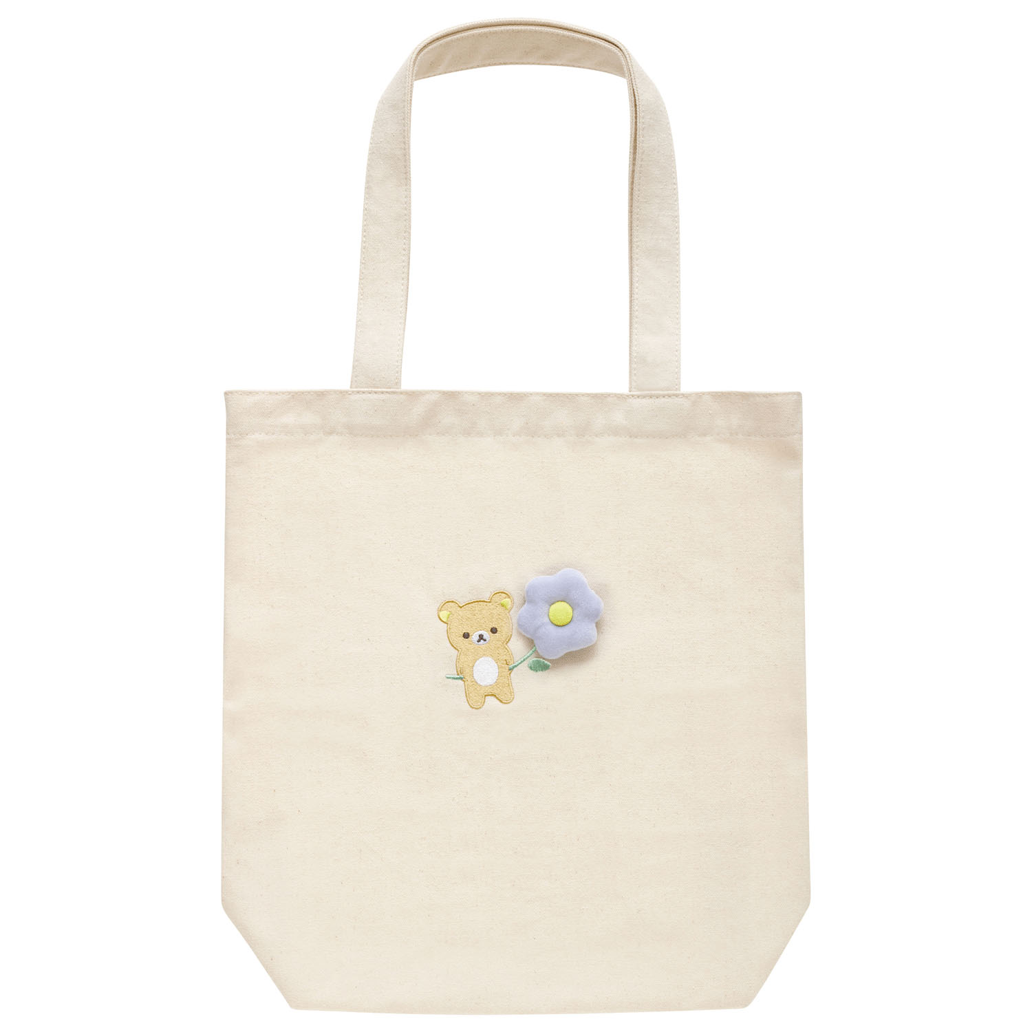 リラックマ トートバッグ  「ベーシック リラックマ フラワー」