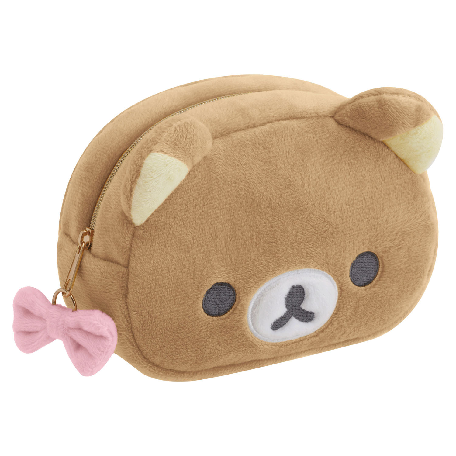 リラックマ ミラー付ぬいぐるみポーチ リラックマ  「Makeup Rilakkuma」