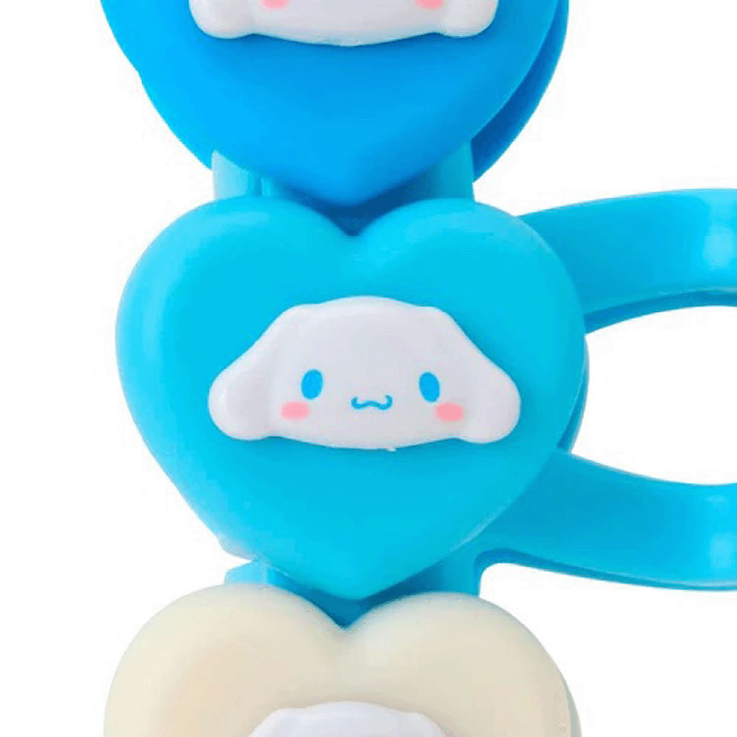 シナモロール バンスヘアクリップ ハート - 画像4