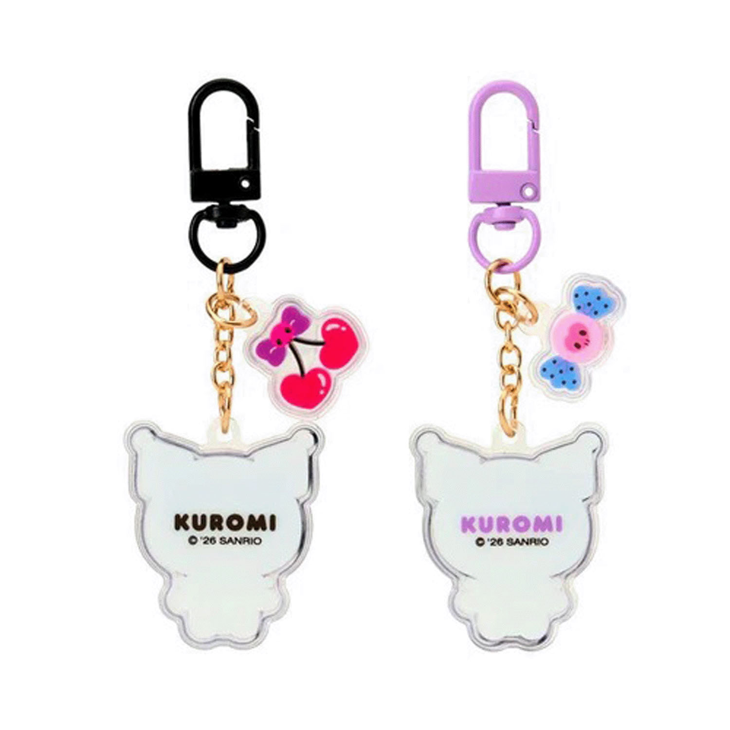 サンリオ クロミ アクリルキーホルダー お揃いニコにこ - 画像2