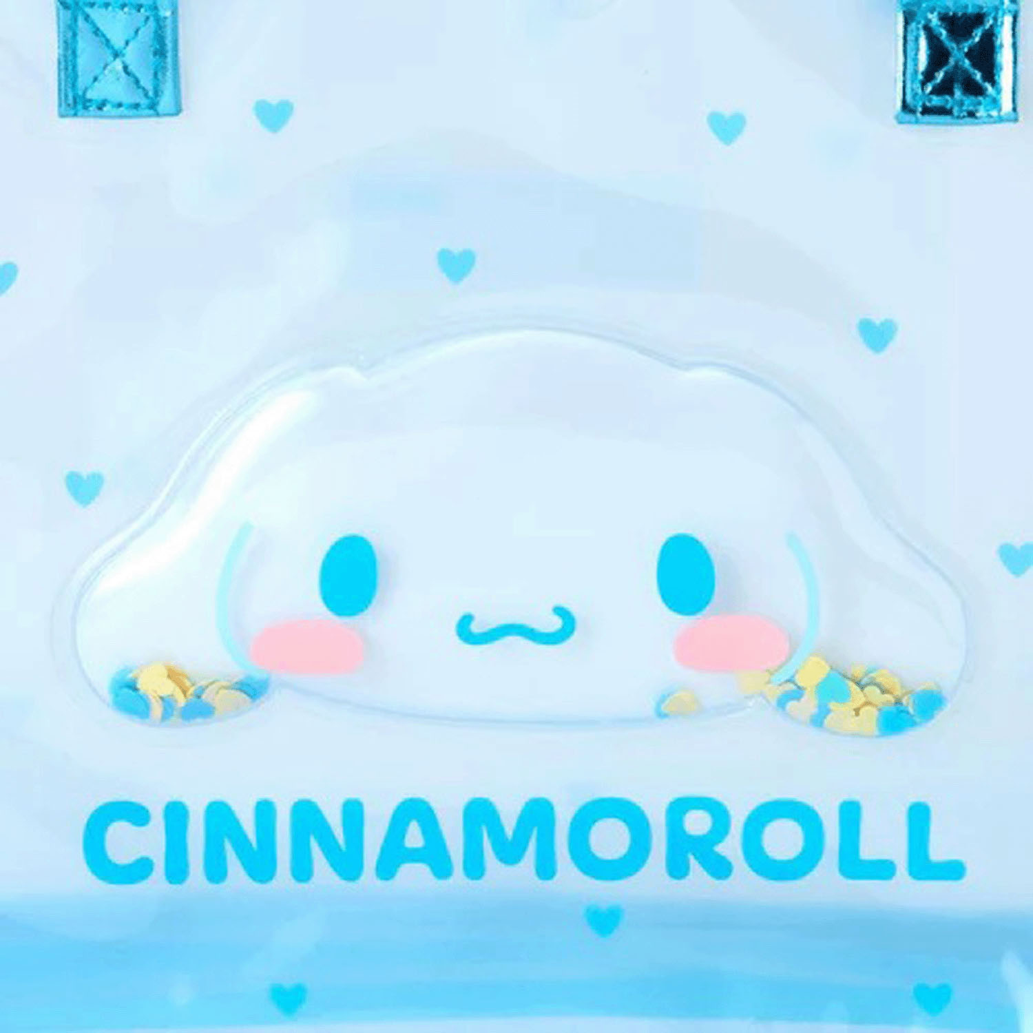 サンリオ シナモロール クリアボストンバッグ ラメ - 画像4