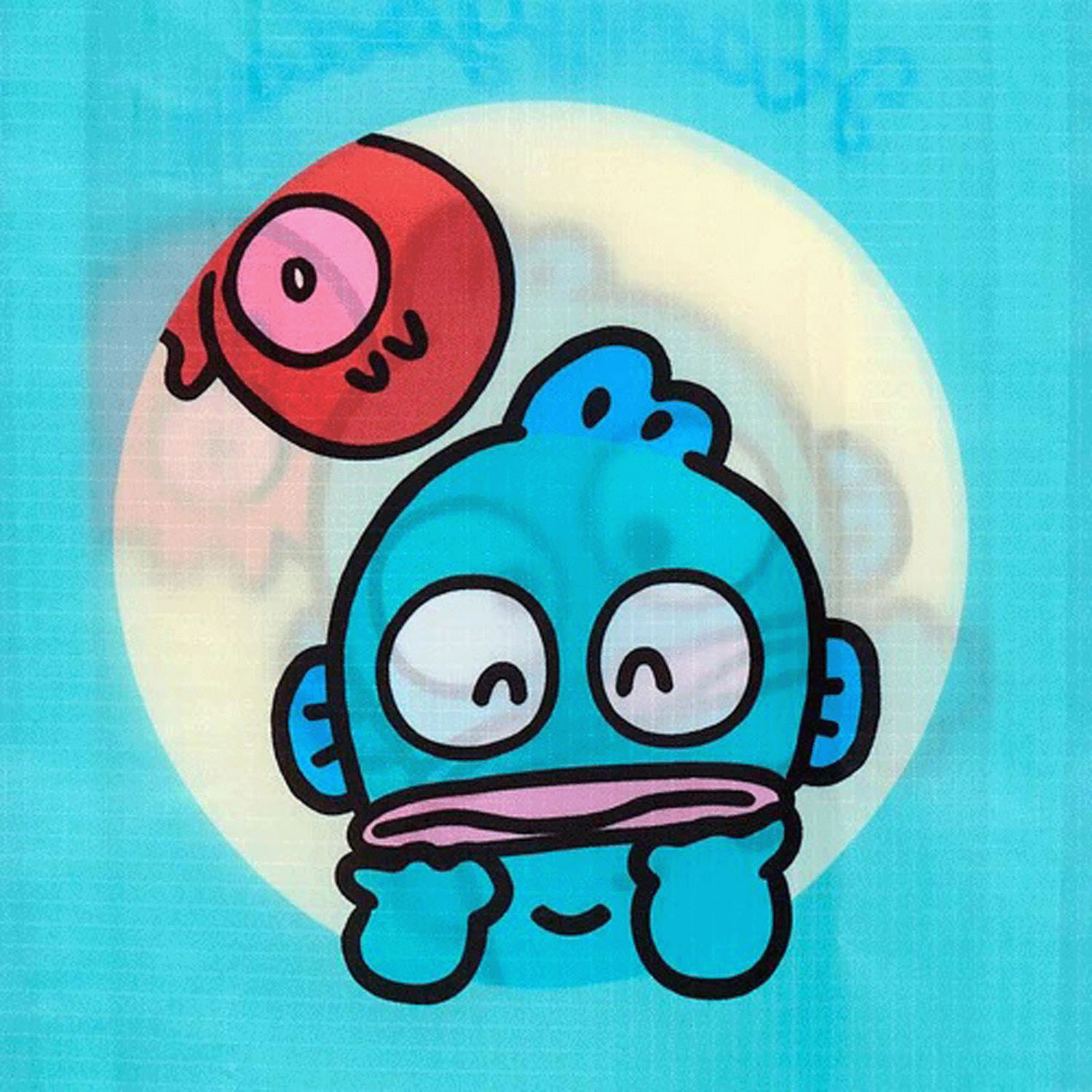 サンリオ ハンギョドン エコバッグS 窓 - 画像5