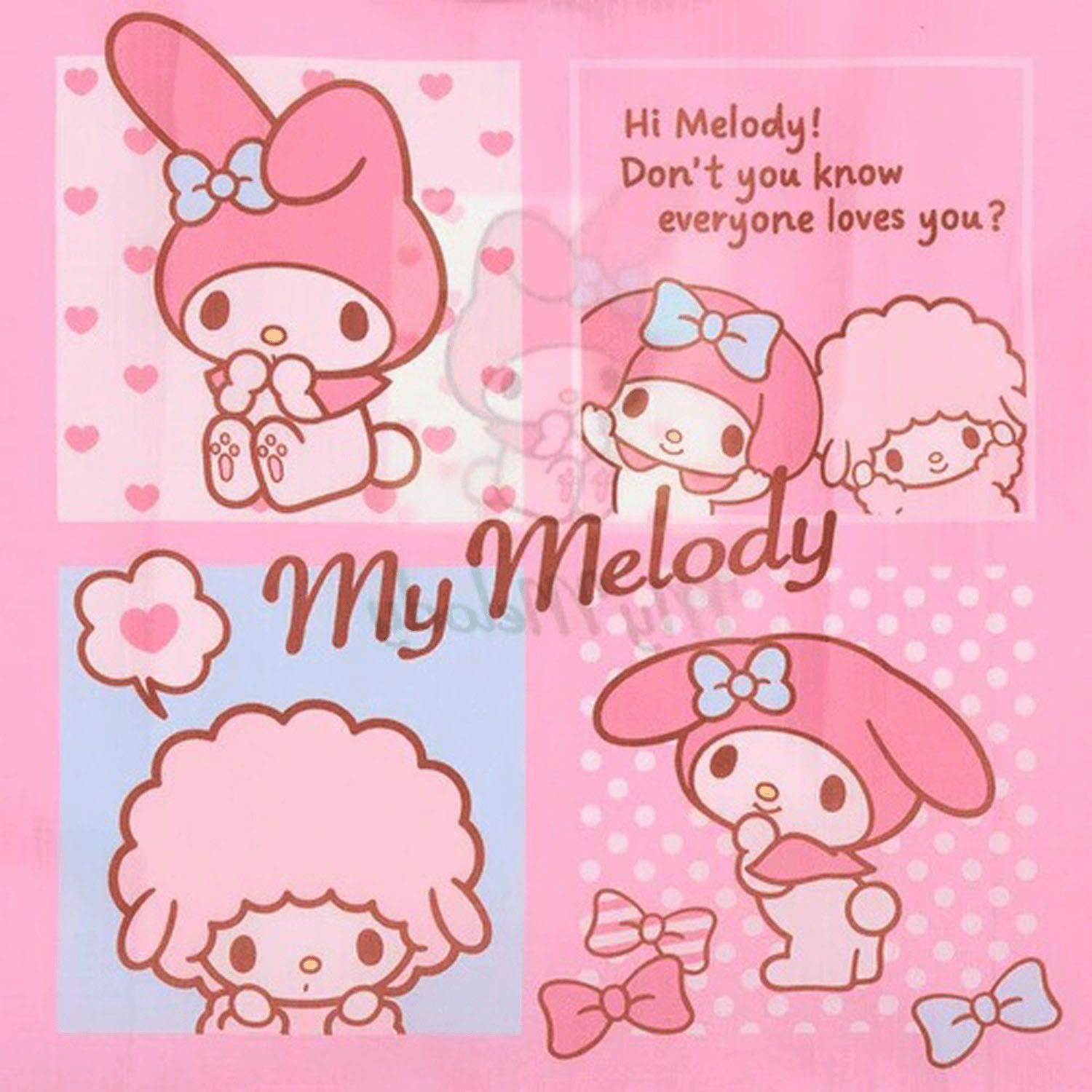 サンリオ マイメロディ エコバッグM コマ - 画像4