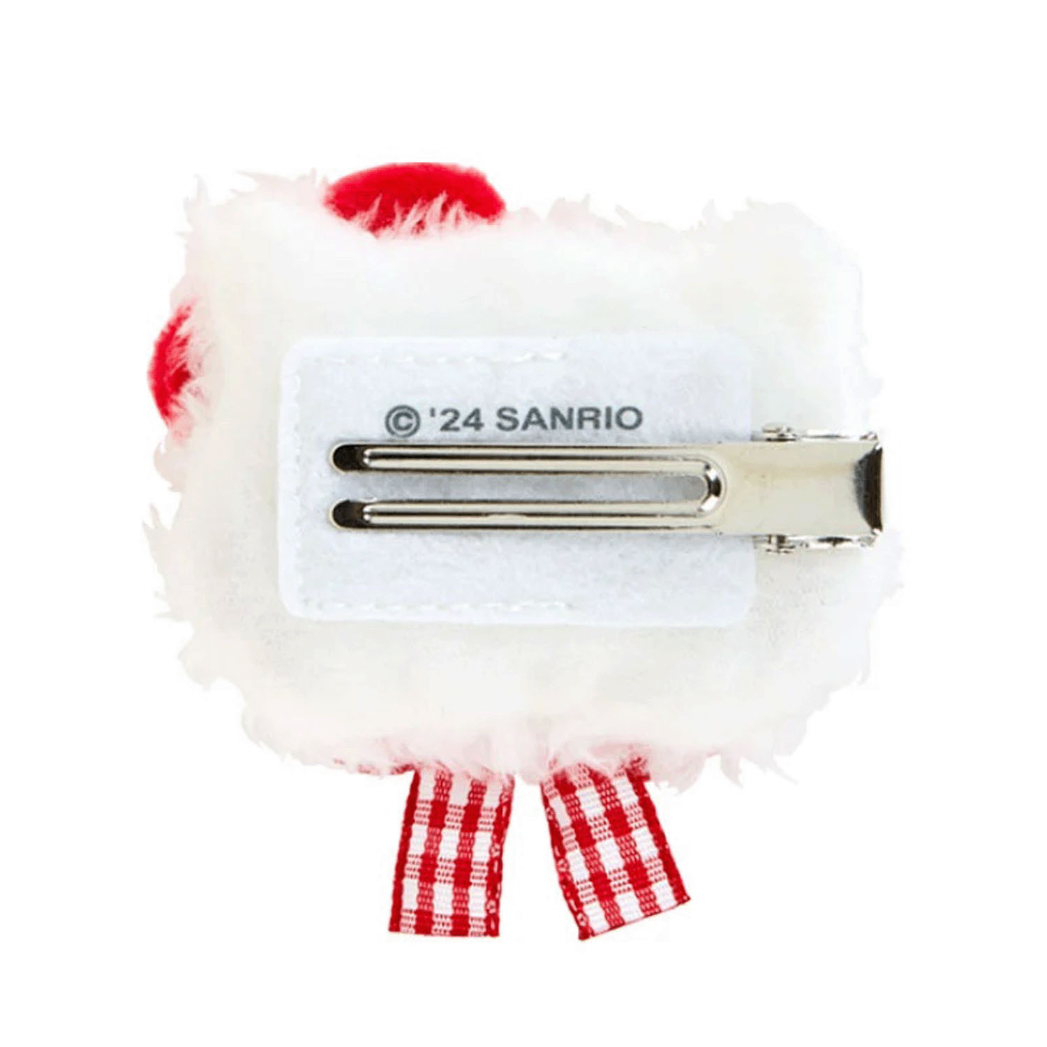 ハローキティ フェイス型ヘアクリップ - 画像2