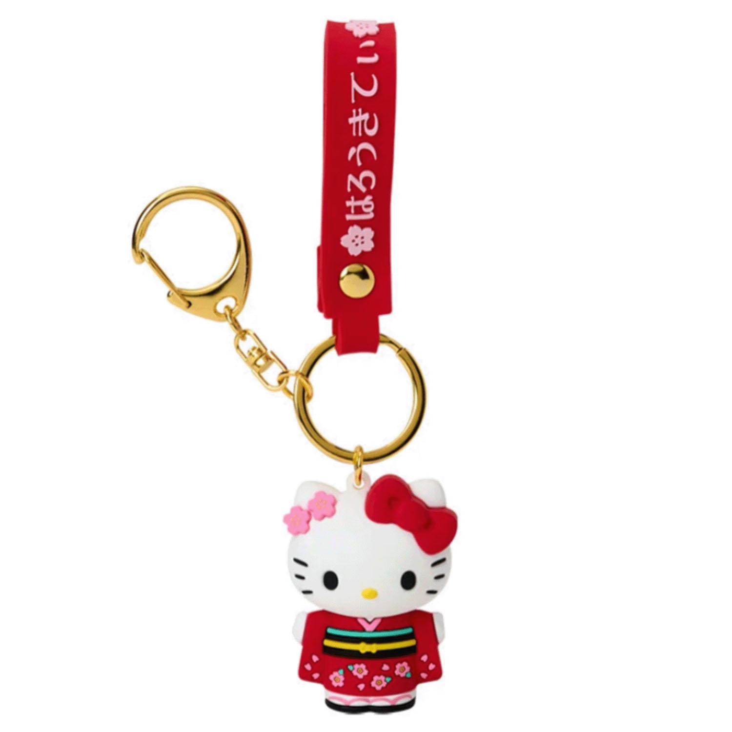 キティ 立体キーホルダー着物