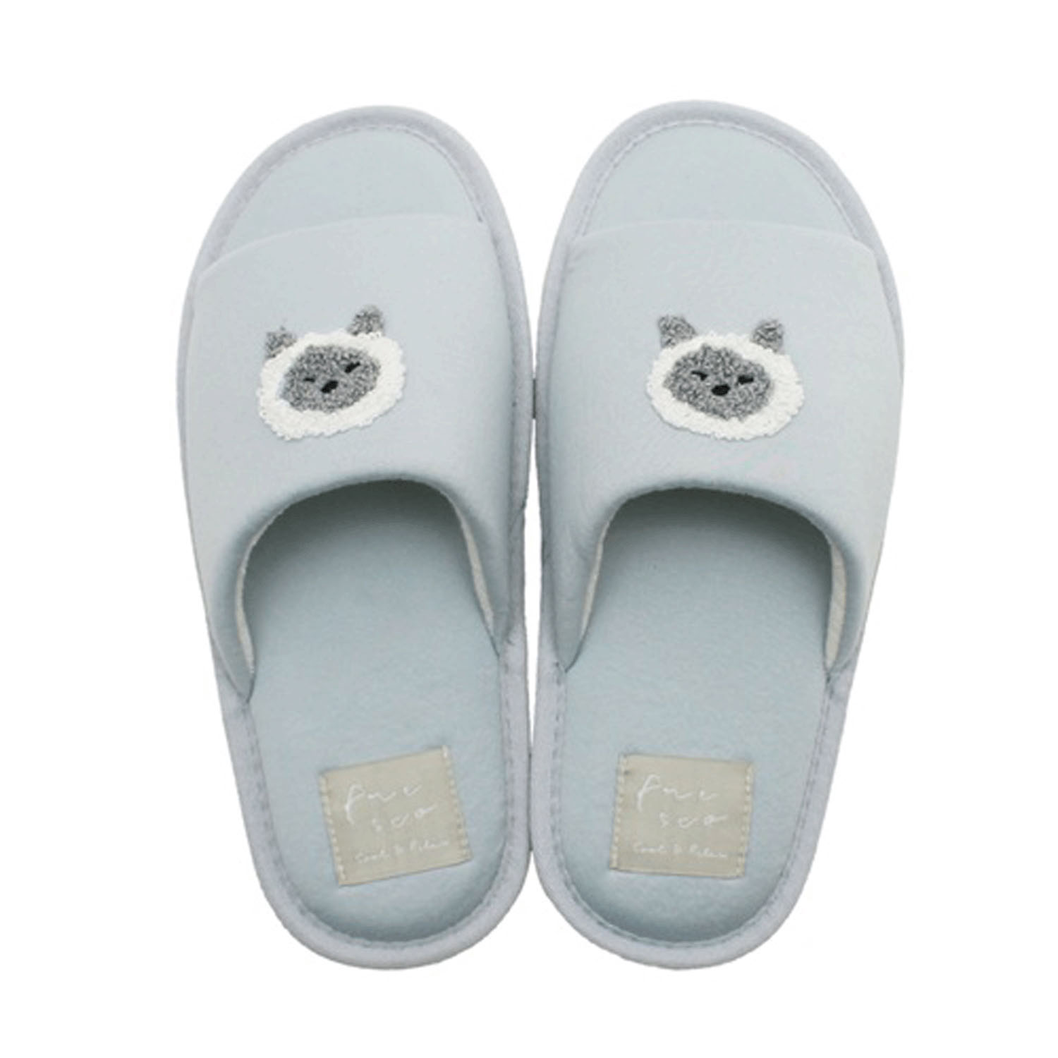 冷感ルームシューズ ネコ