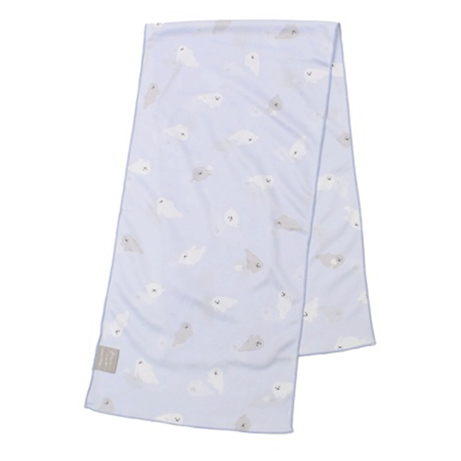 冷感クールマフラー アザラシ - 画像1