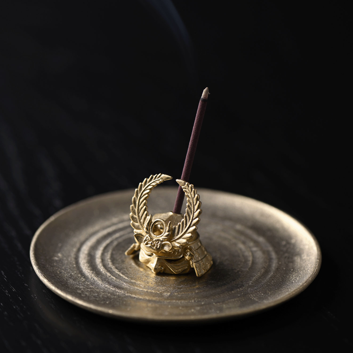 銀雅堂 皿付き香立 徳川 - 画像1