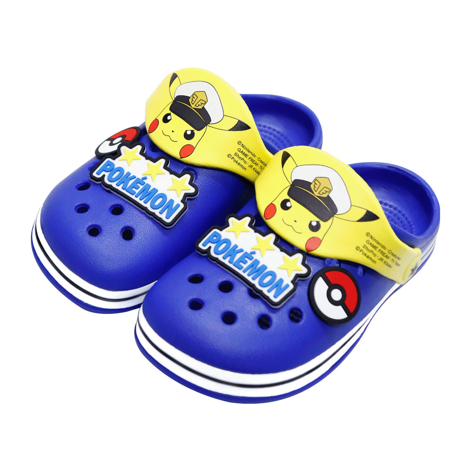 EVAサンダル ポケットモンスター 2025 キャプテンピカチュウ  子供用サイズ20cm - 画像1