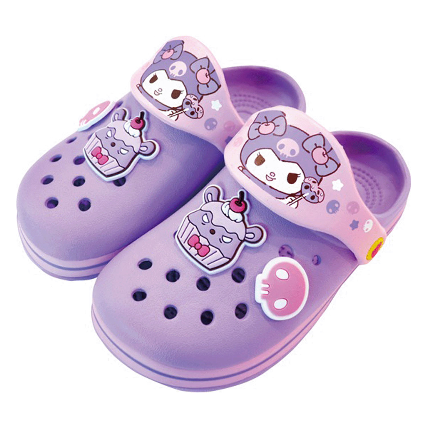 サンリオ クロミ 大人用サンダル チェリーリボン 24cm - 画像1