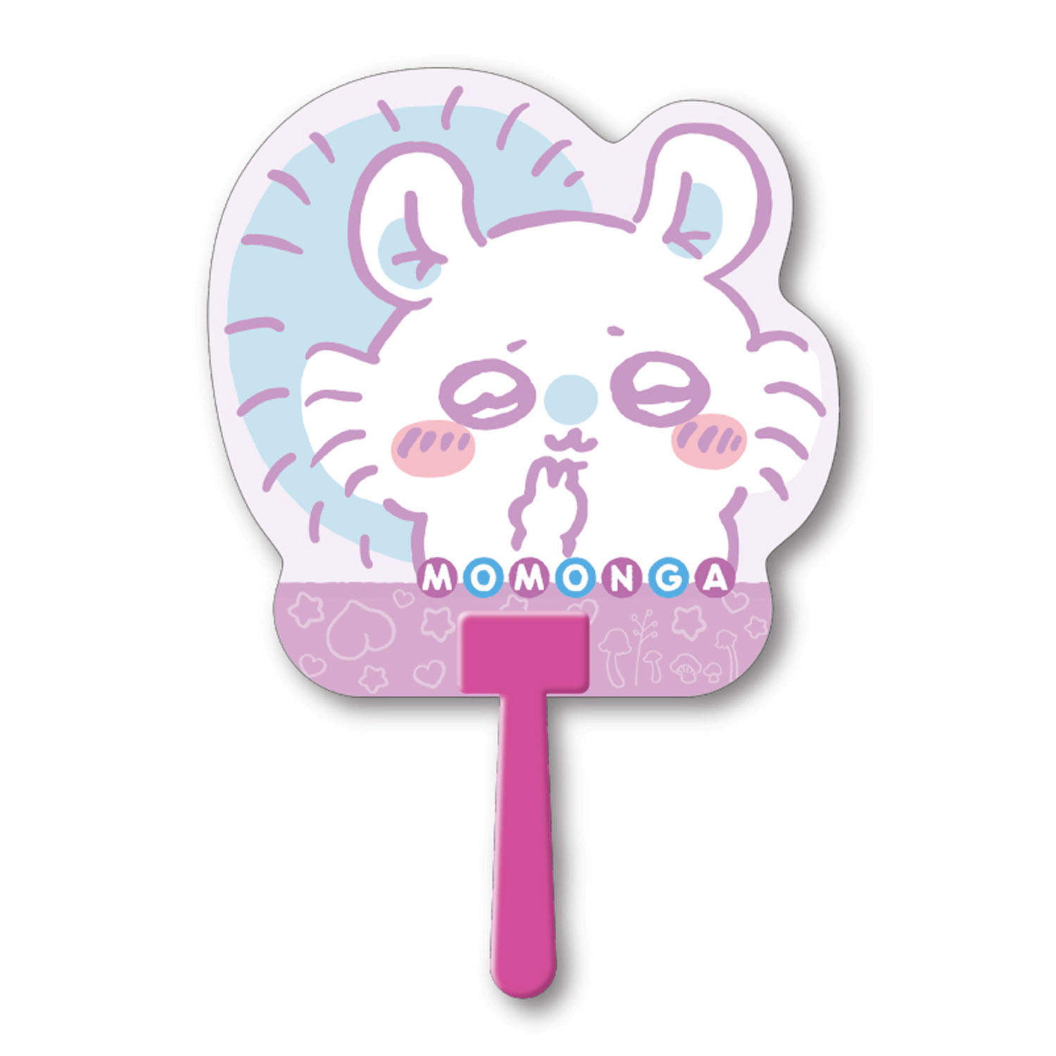 ちいかわ ダイカットうちわ モモンガ3 - 画像1