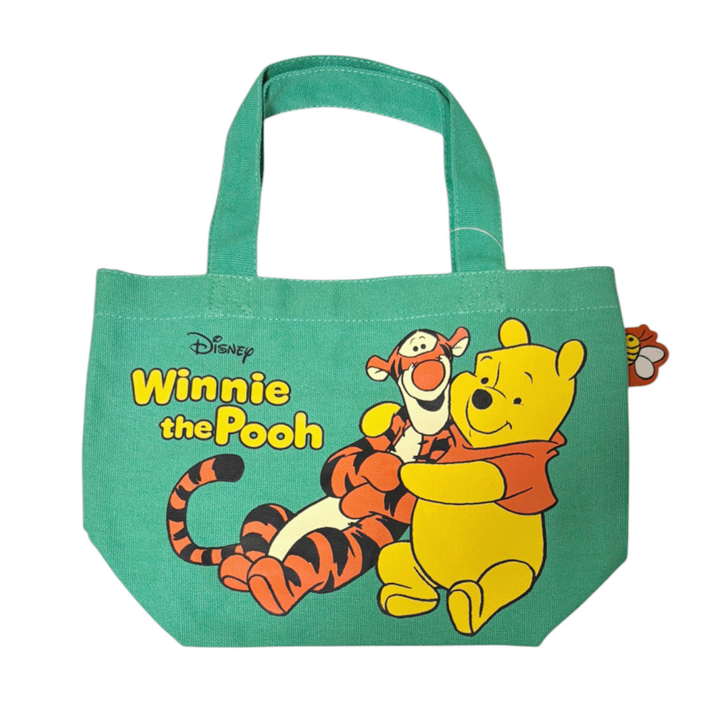 くまのプーさん／なかよし／カラーマチ付バッグ