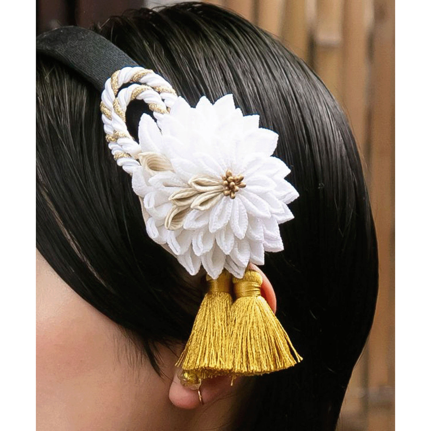 フラワーカチューシャ