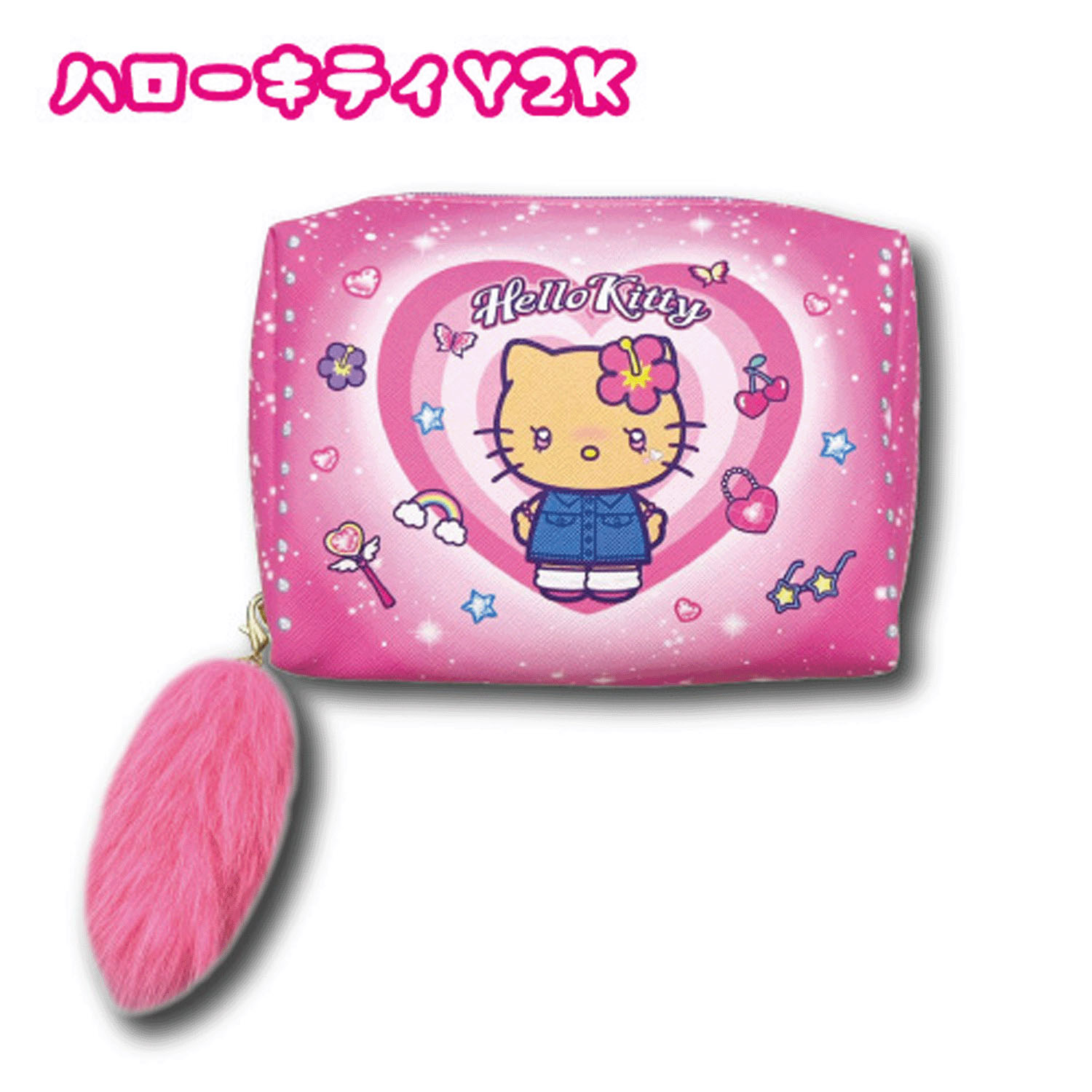 サンリオ コスメポーチ  ギャル3 ハローキティ - 画像2