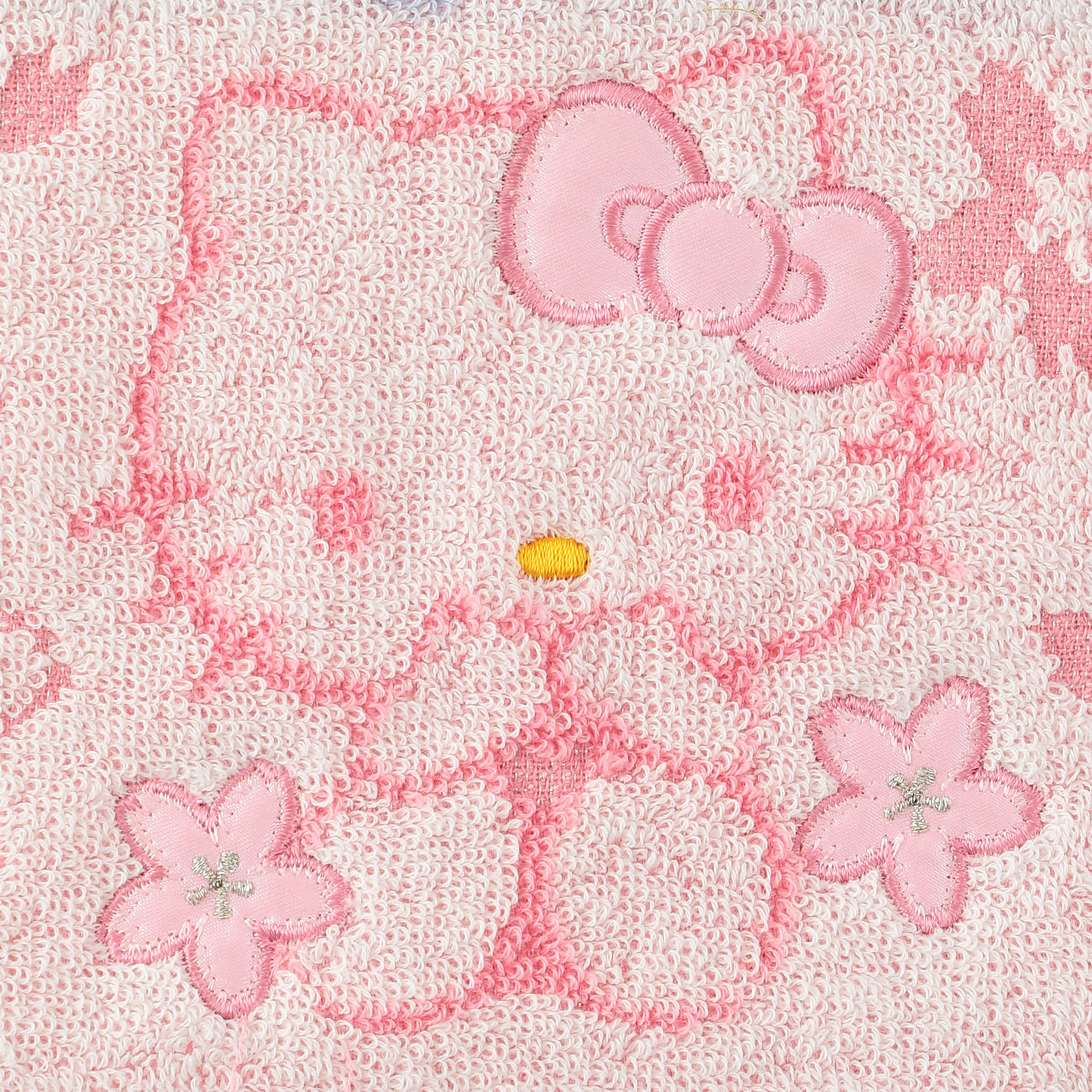 サンリオ ハローキティ タオルハンカチ 桜 - 画像2