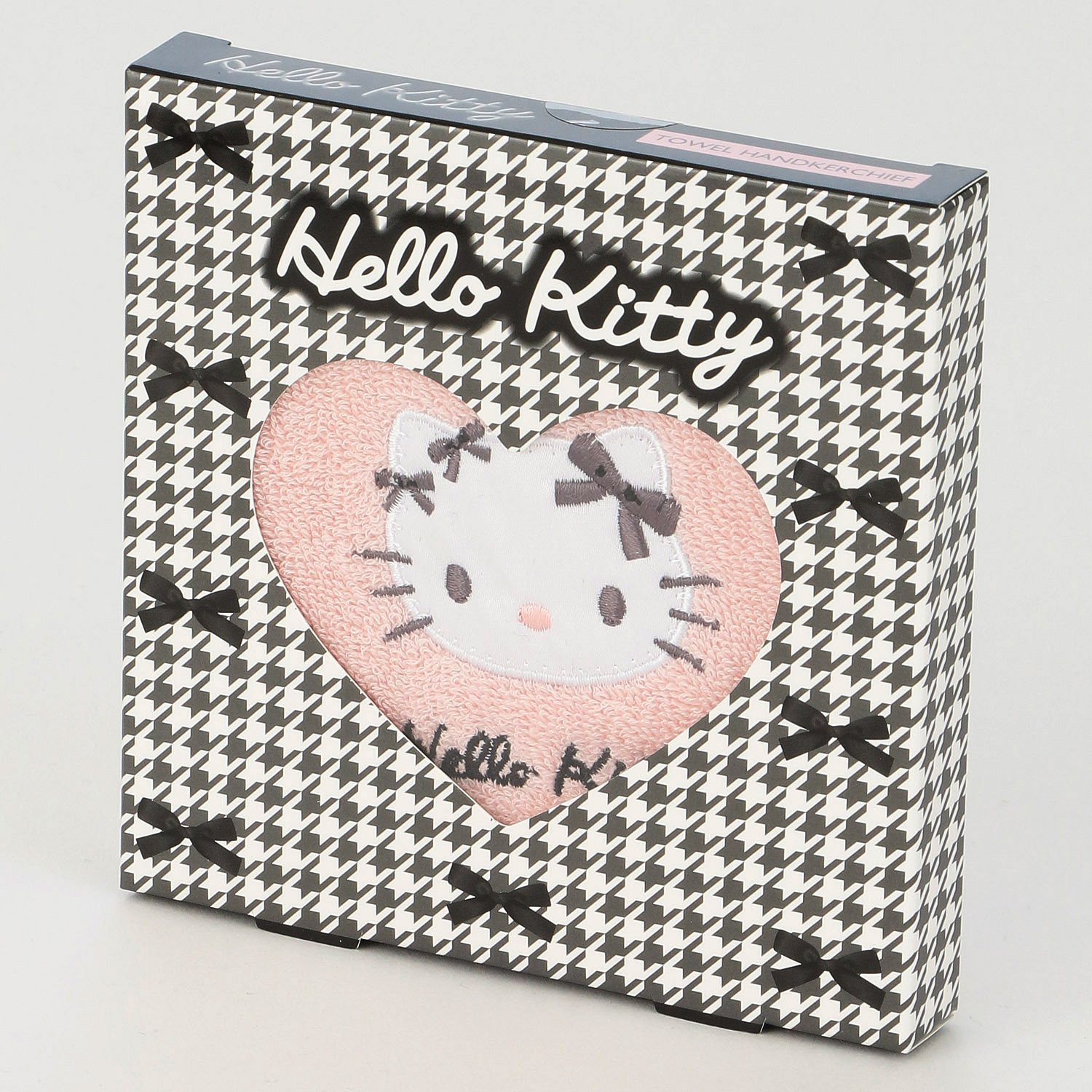 サンリオ ハローキティ タオルハンカチ ピンク - 画像1