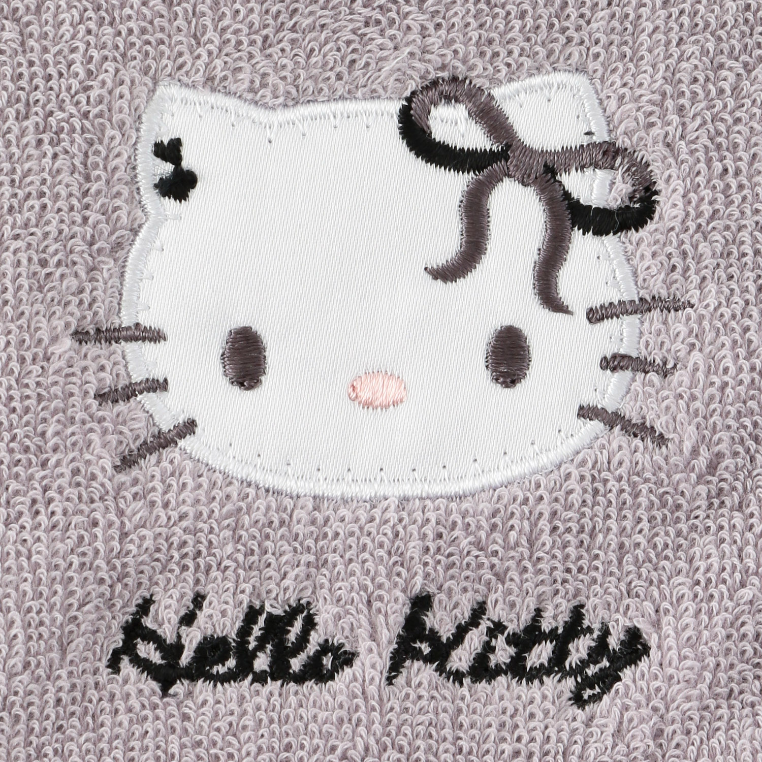 サンリオ ハローキティ タオルハンカチ グレー - 画像3