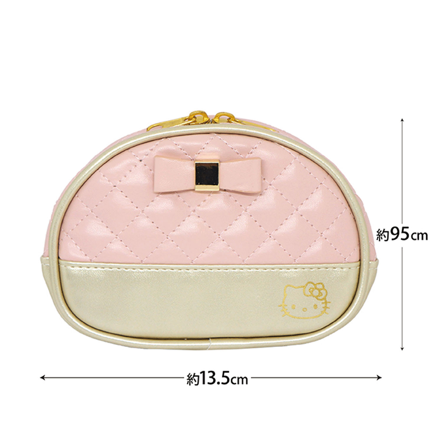 キルティングミラーポーチ ハローキティ - 画像5
