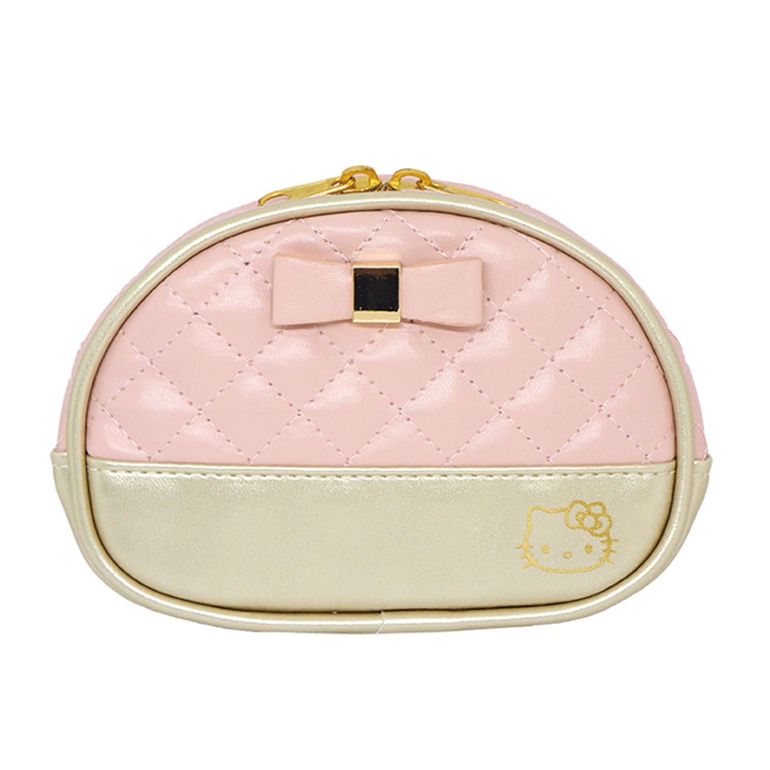 キルティングミラーポーチ ハローキティ - 画像1