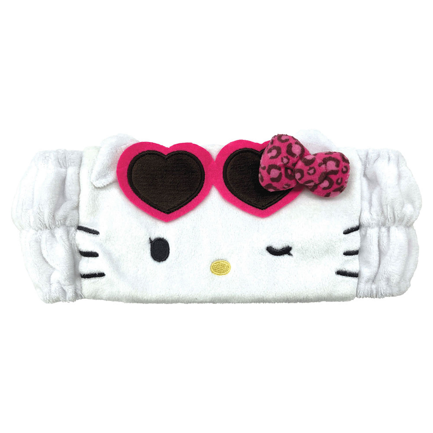 ハローキティ フェイスヘアバンド ヒョウ柄