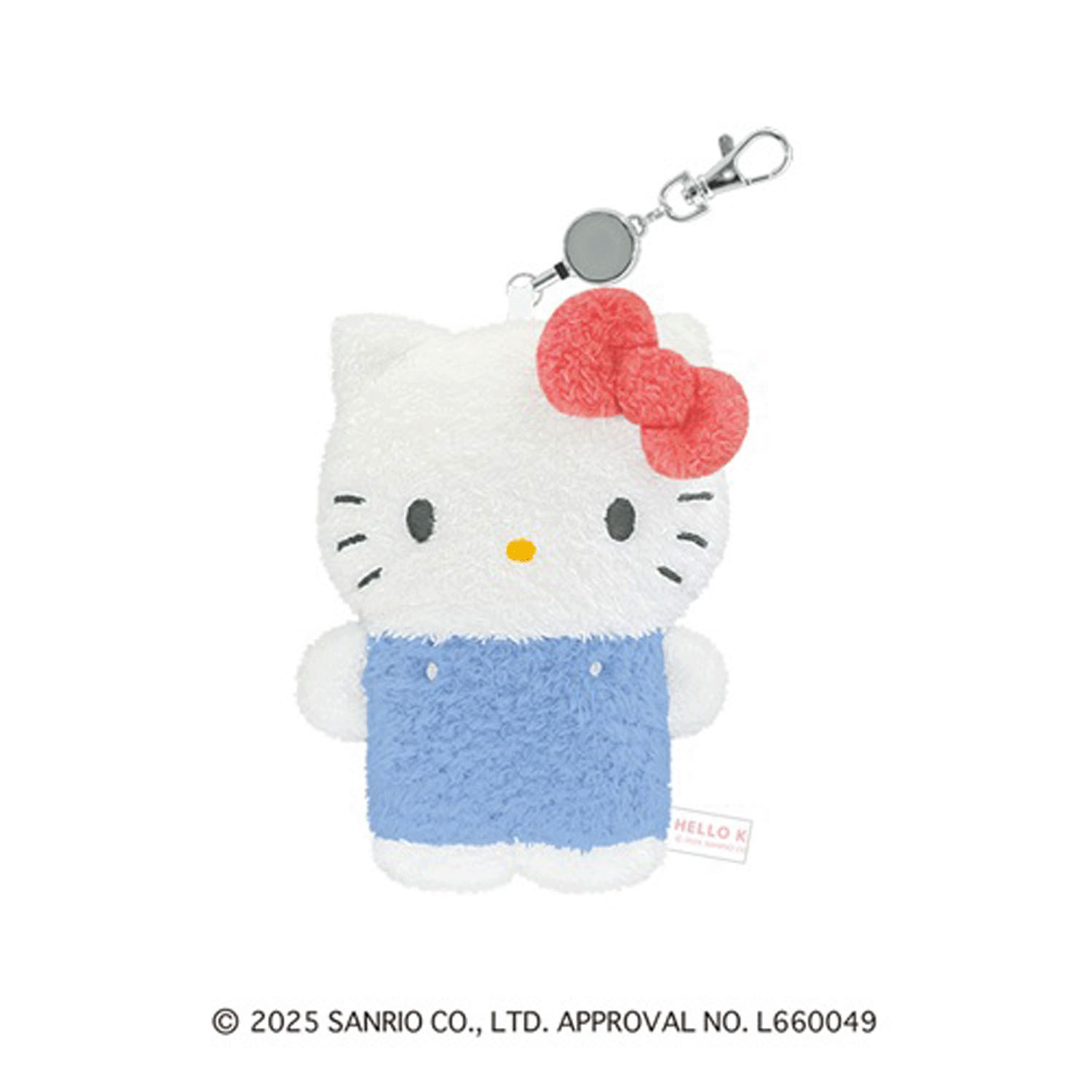 サンリオ ハローキティ フラットぬいぐるみパスケース - 画像1
